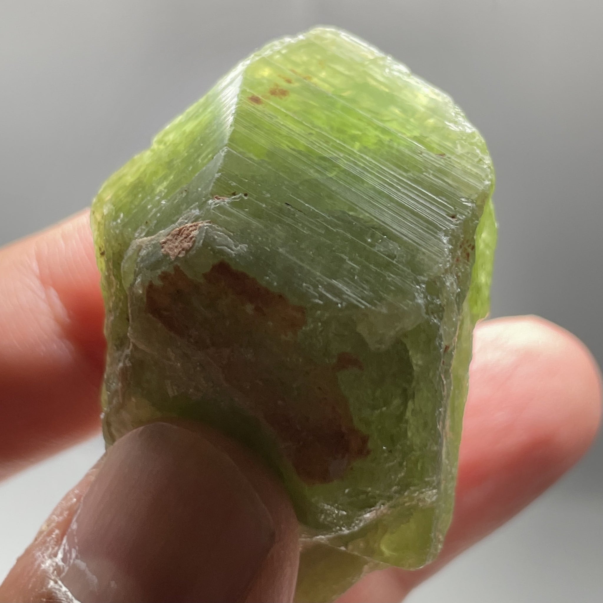 65.40Gm / 327.00Ct Tsavorite Merelani Tanzania Untreated Unheated - With Gemmy Poritions. 44.5 X 21