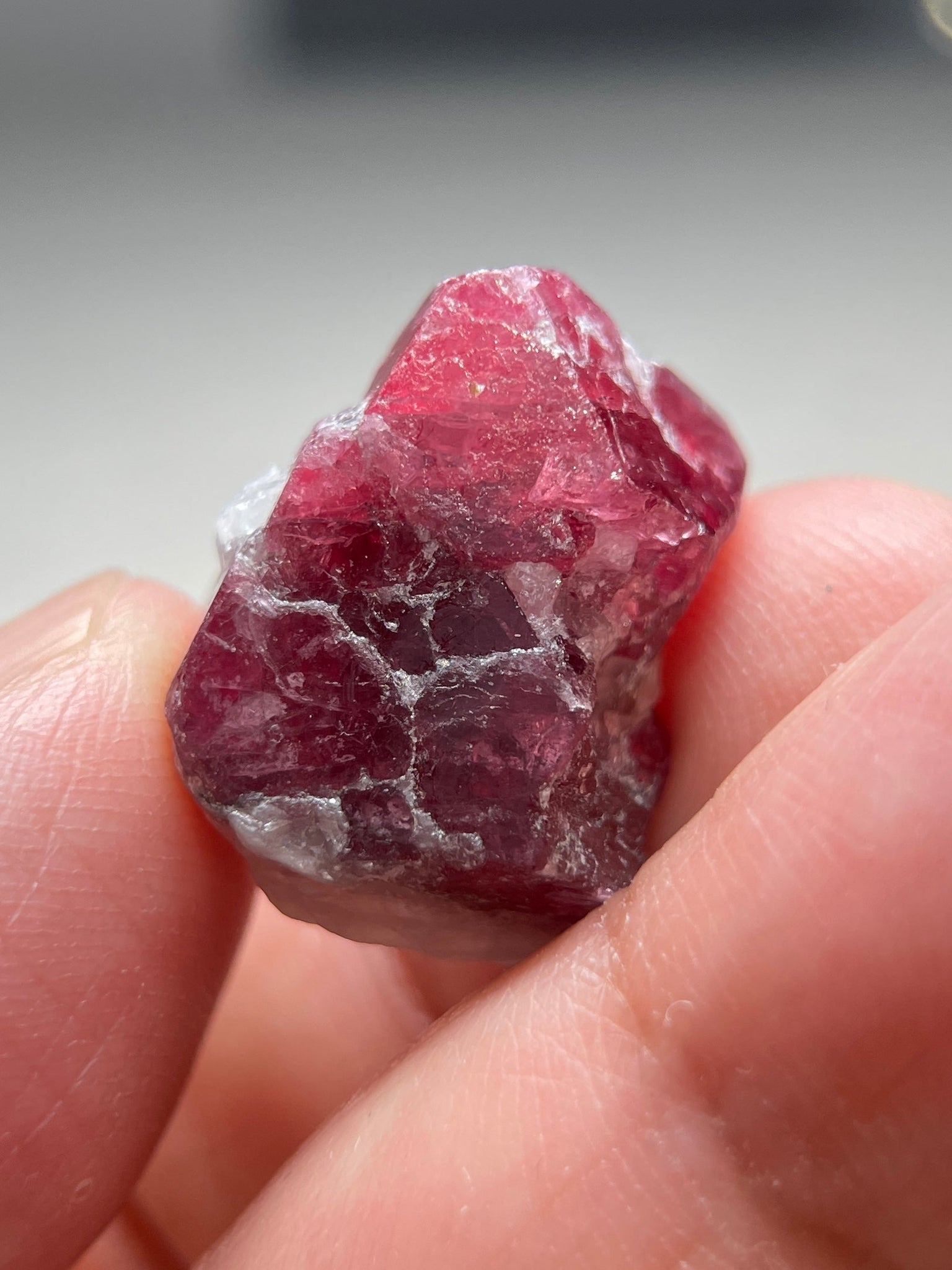 33.99Ct Mahenge Spinel Crystal Tanzania. Untreated Unheated