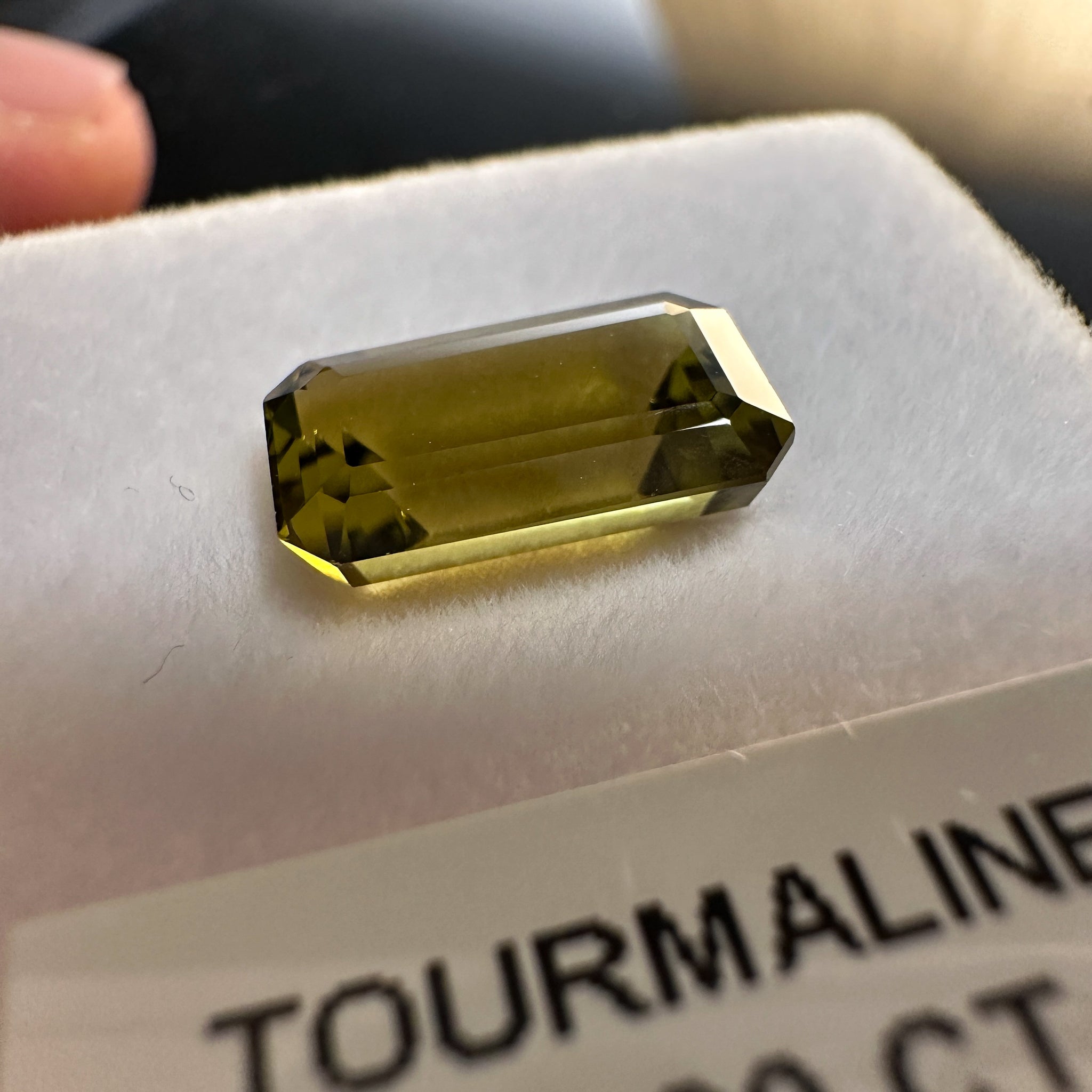 Tourmaline, 3.29ct, Tanzania, Untreated Unheated