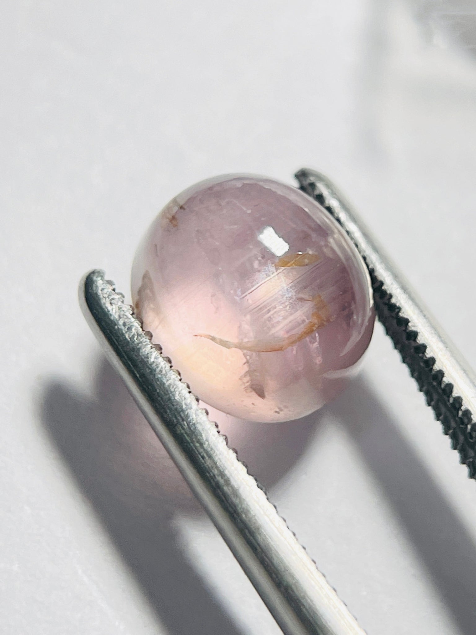 3.63Ct Sapphire Tanzania. Untreated Unheated. Seems To Have A Moving Spot/star And Slightly Colour