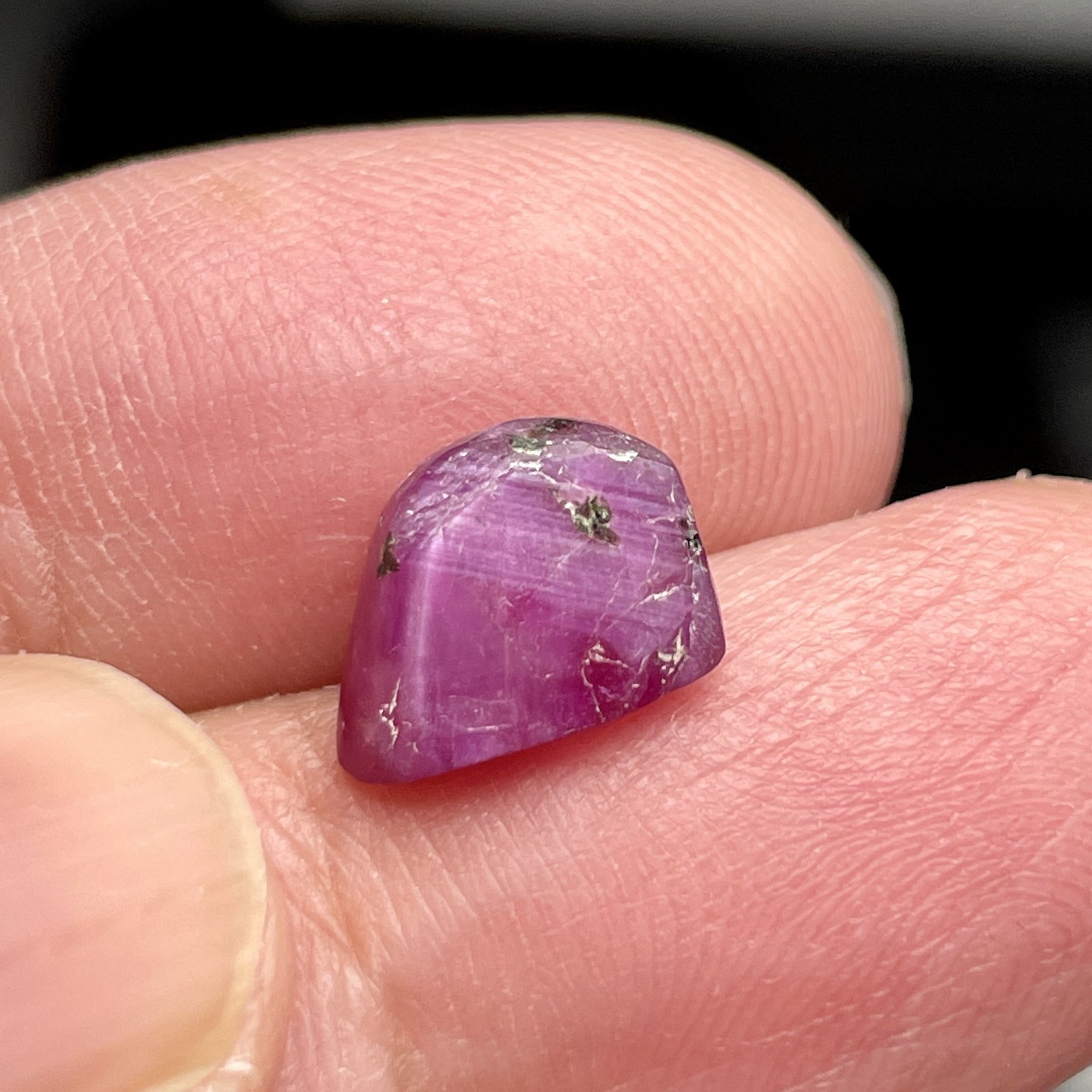 3.99Ct Winza Ruby Freeform Cab Tanzania Untreated Unheated