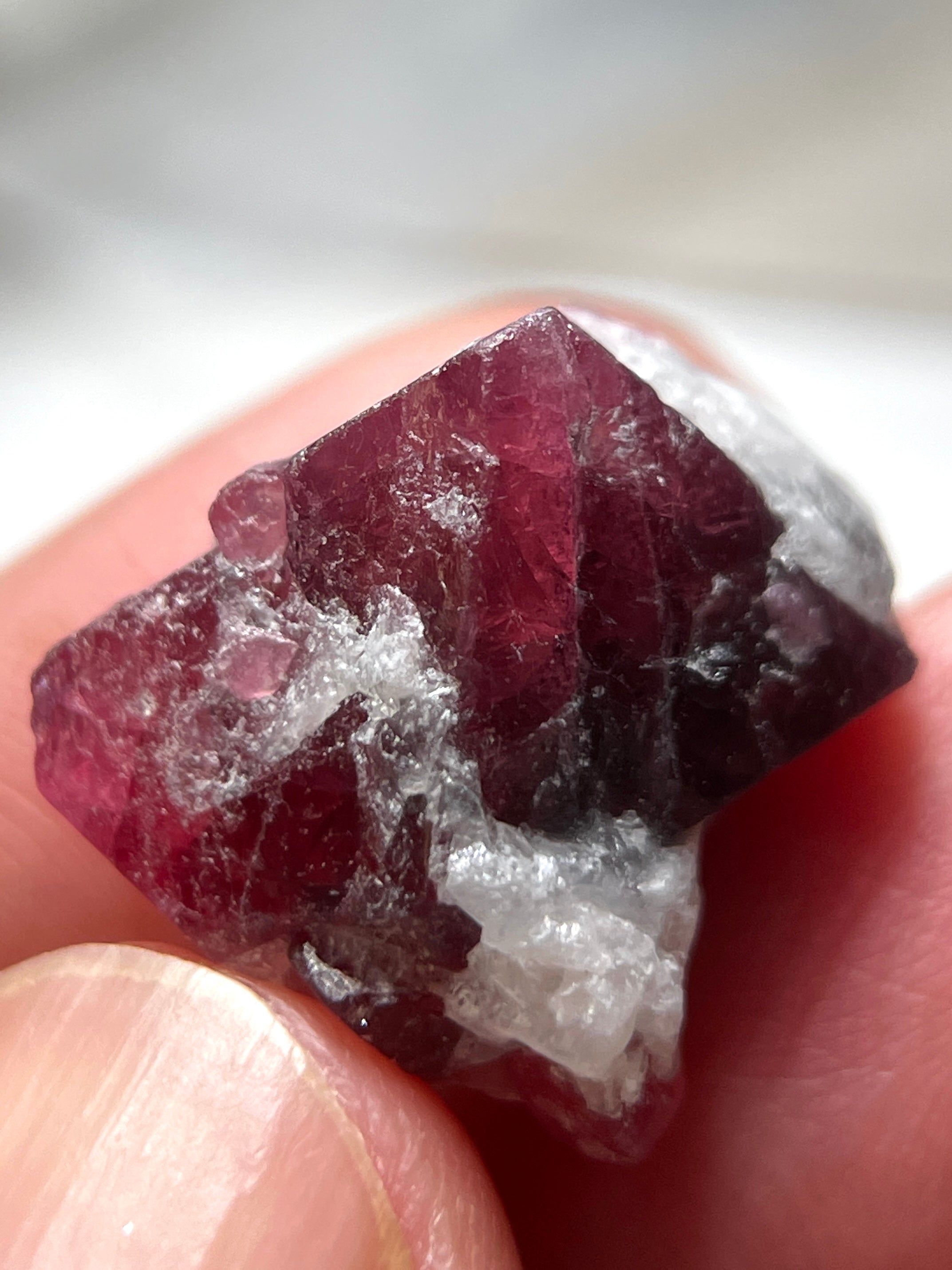 29.92Ct Mahenge Spinel Crystal Tanzania. Untreated Unheated