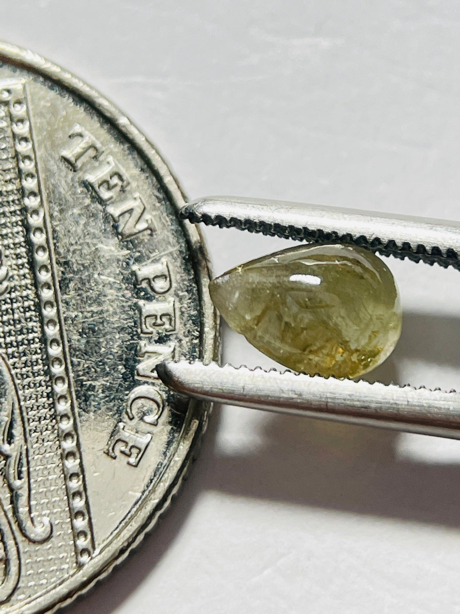 1.39Ct Umba Sapphire Cabochon. Tanzania Untreated Unheated.