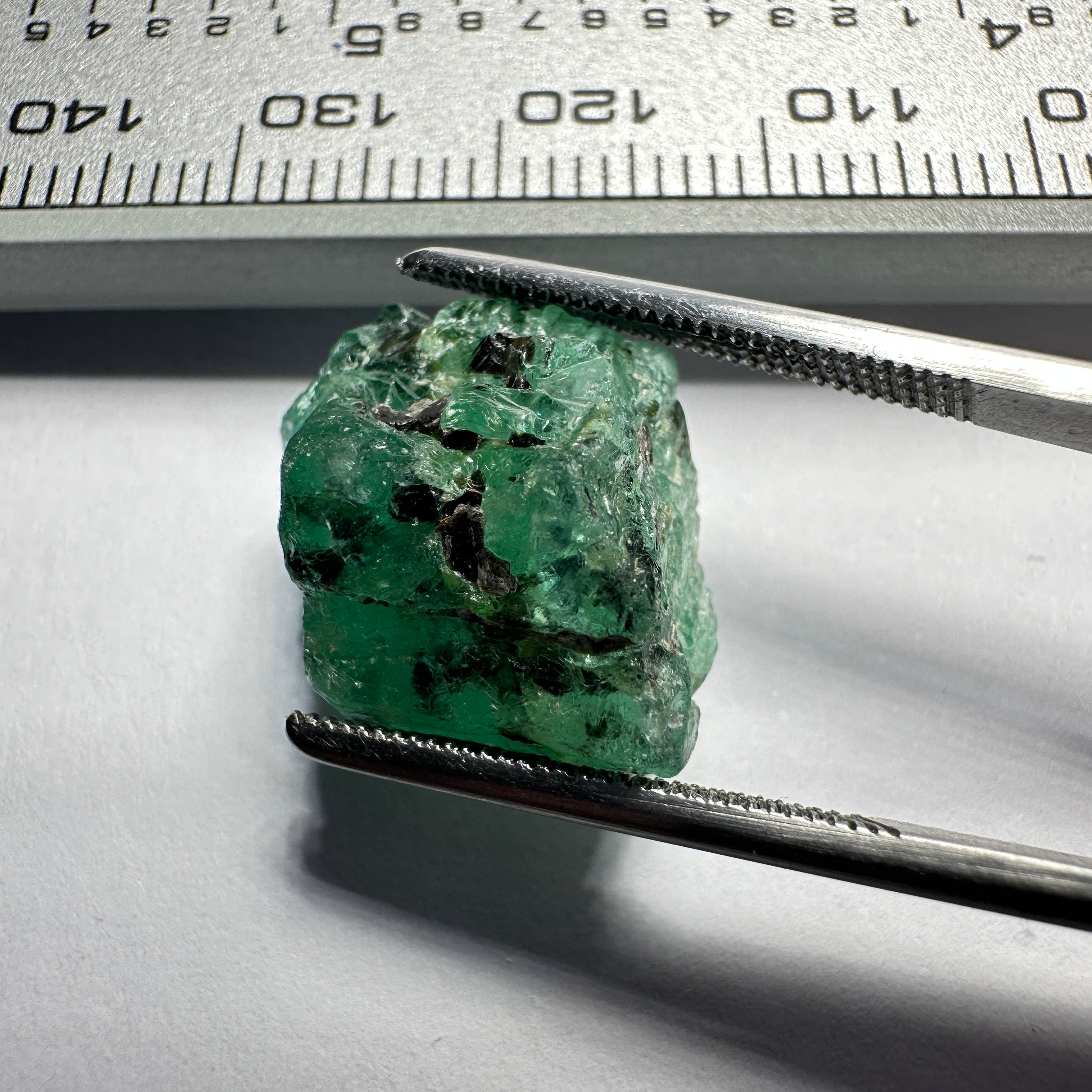 14.91Ct Emerald Crystal. Tanzania. No Oil Untreated Unheated.