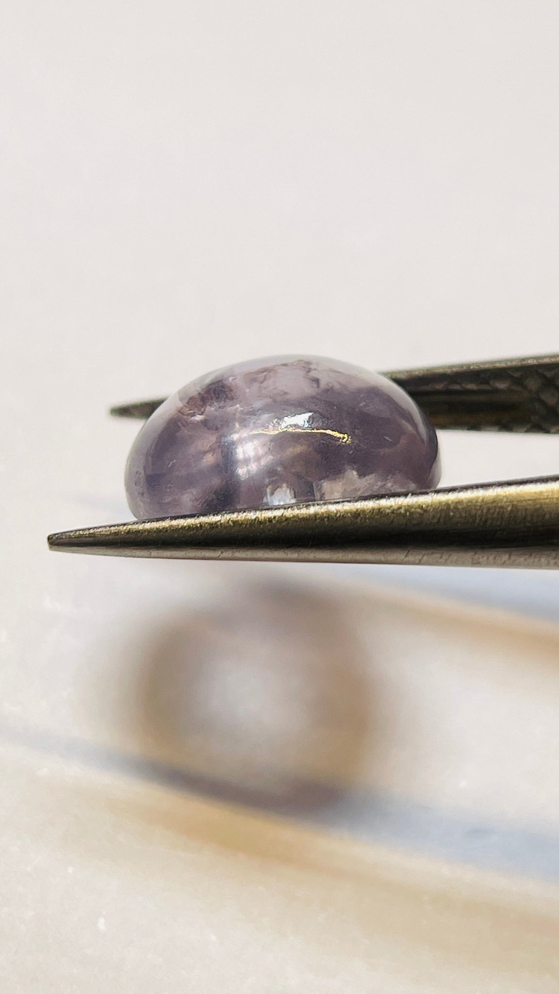 5.20Ct Colour Change / Shift Sapphire Cabochon Umba Valley Tanzania. Untreated Unheated.