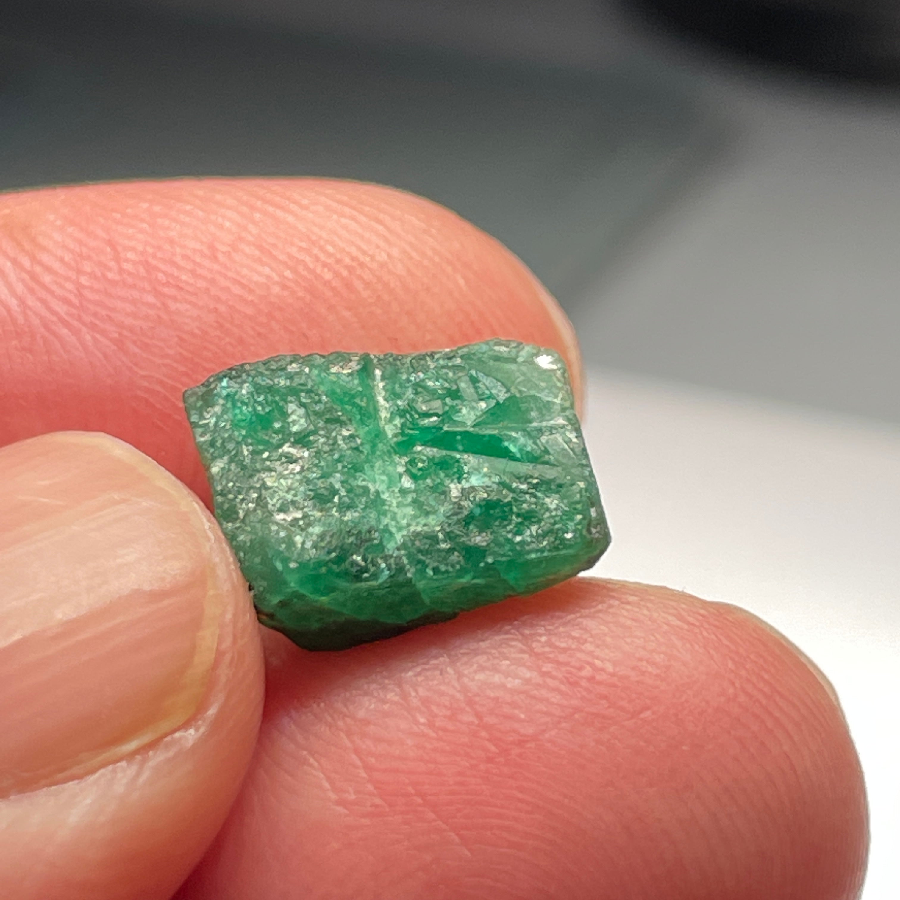 4.52Ct Emerald Crystal. Tanzania. No Oil Untreated Unheated.