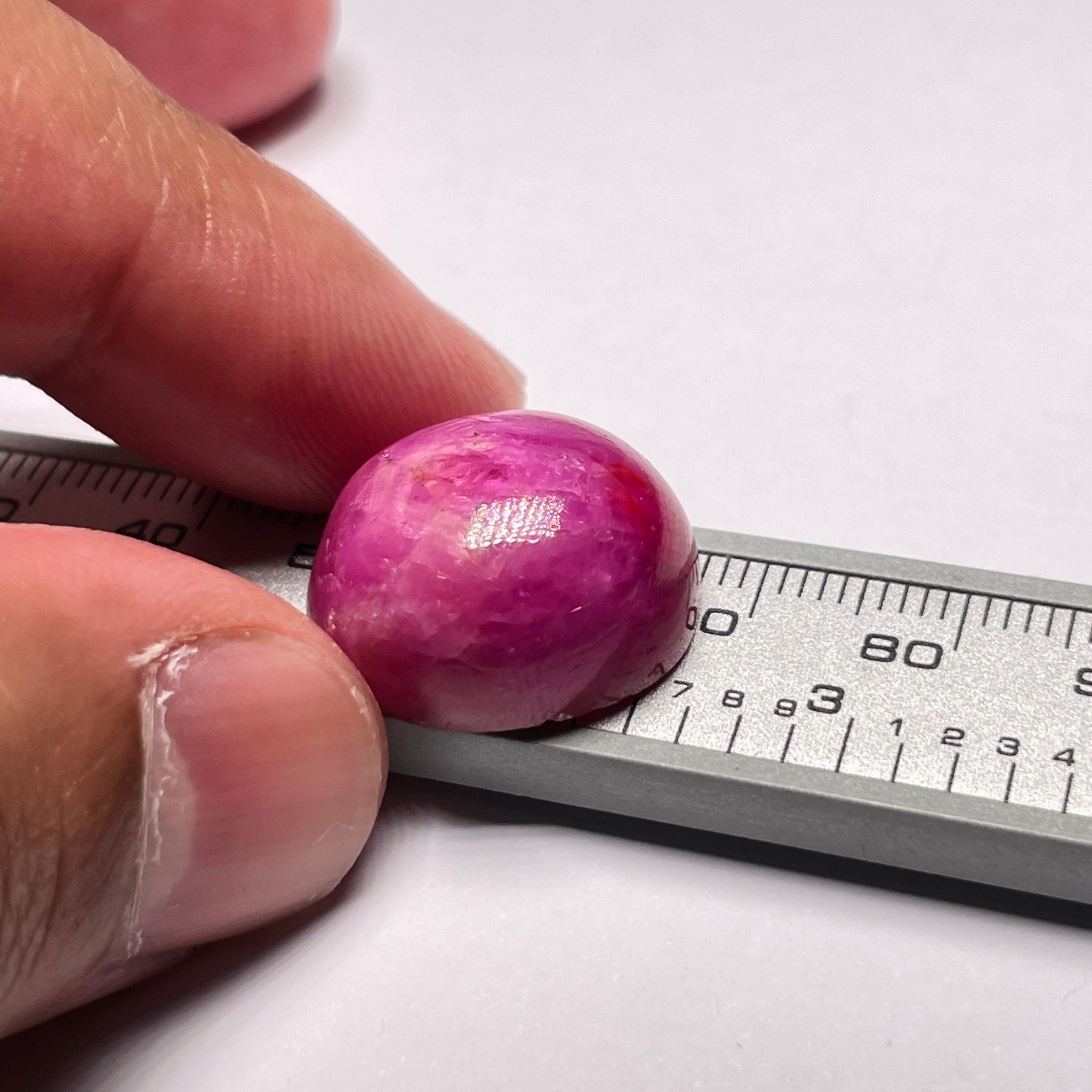 38.86Ct Ruby Untreated Unheated From A Special Location In Kenya Called Lake Turkana. Beautiful