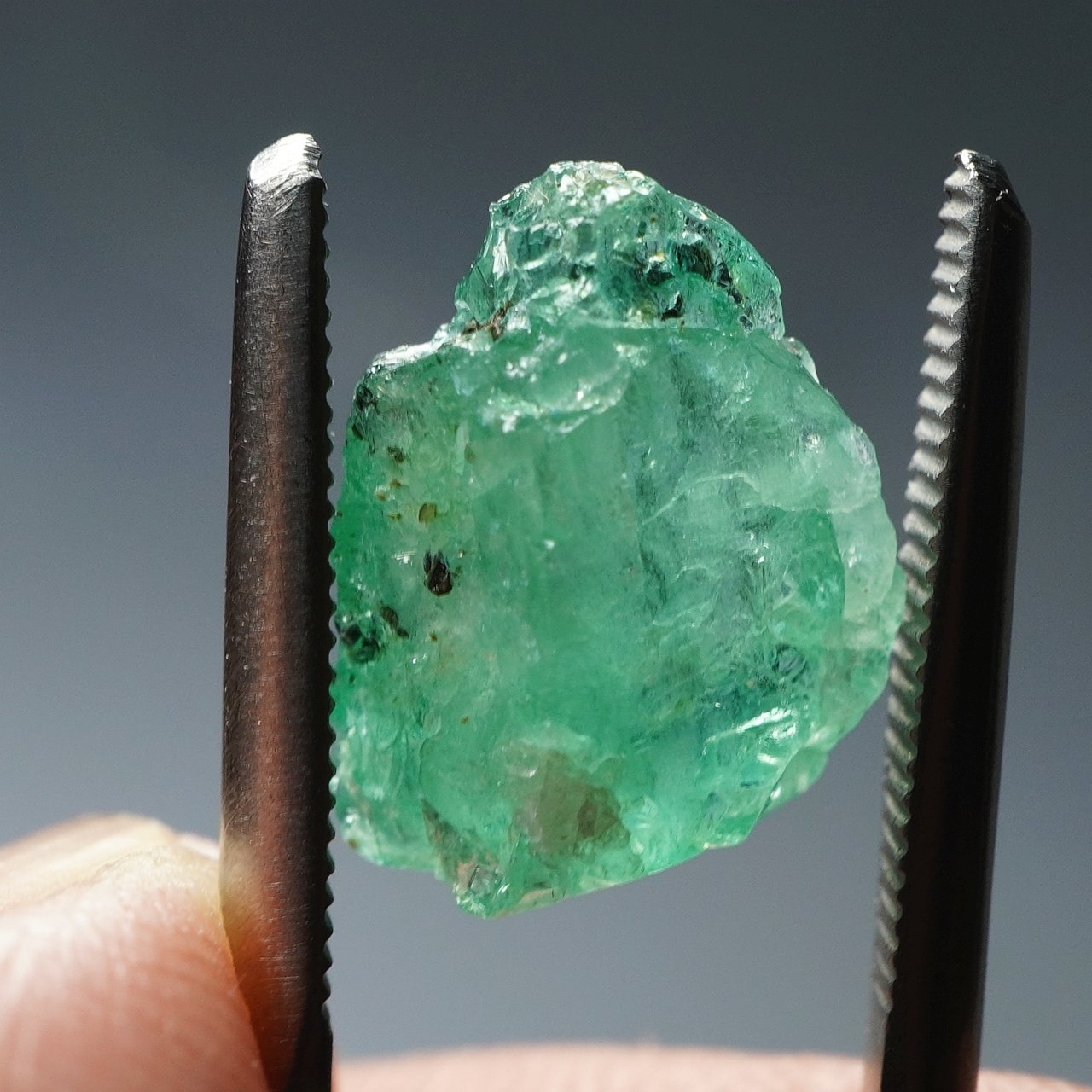 3.42Ct Emerald Tanzania Just Silky Untreated Unheated No Oil