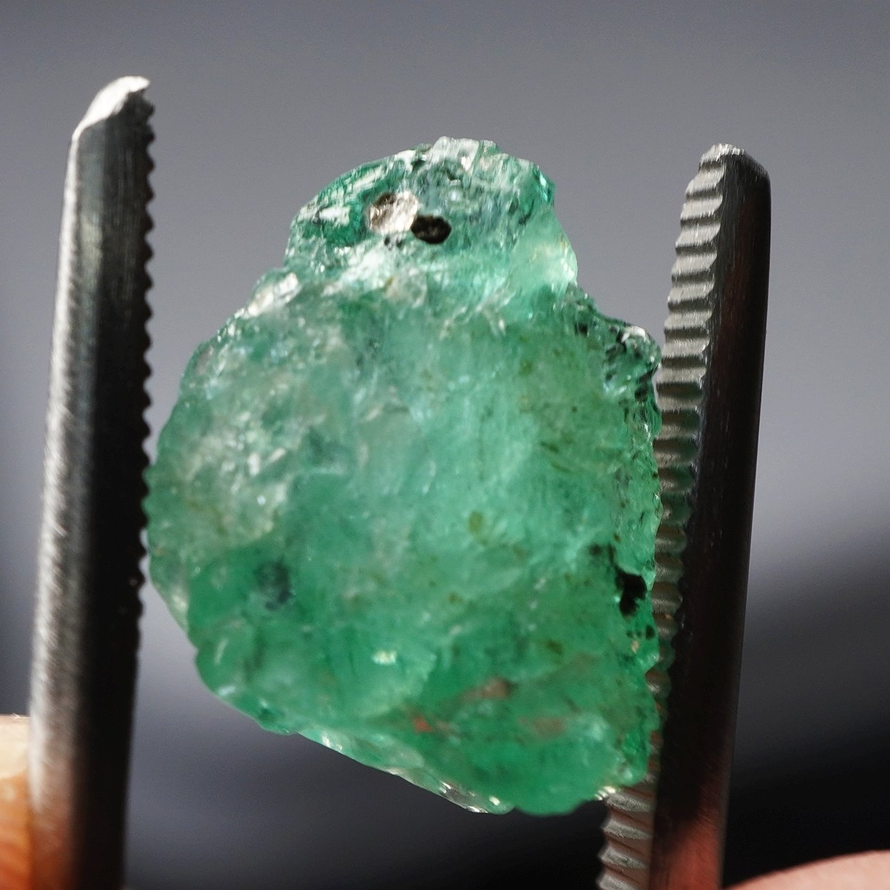 3.42Ct Emerald Tanzania Just Silky Untreated Unheated No Oil
