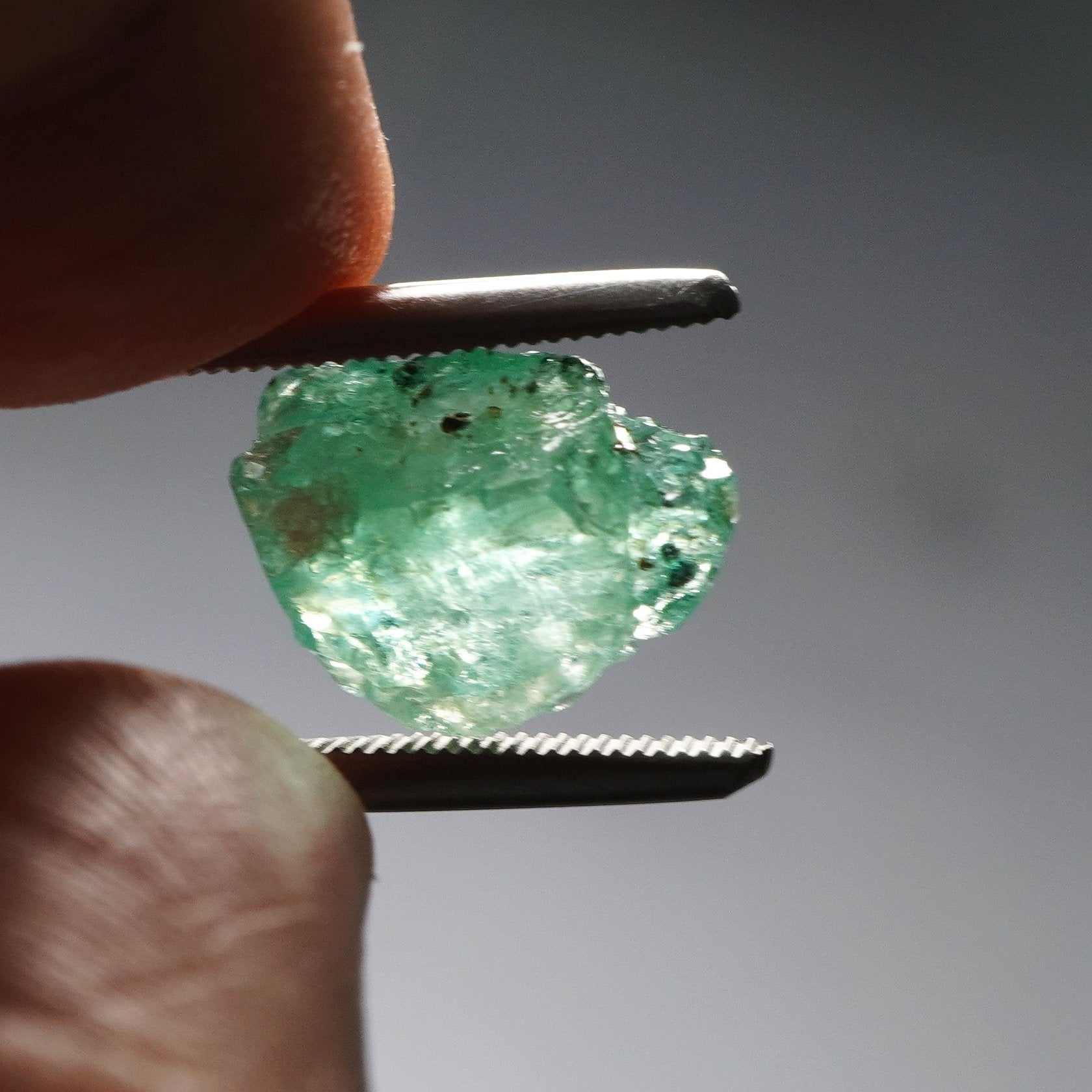 3.42Ct Emerald Tanzania Just Silky Untreated Unheated No Oil