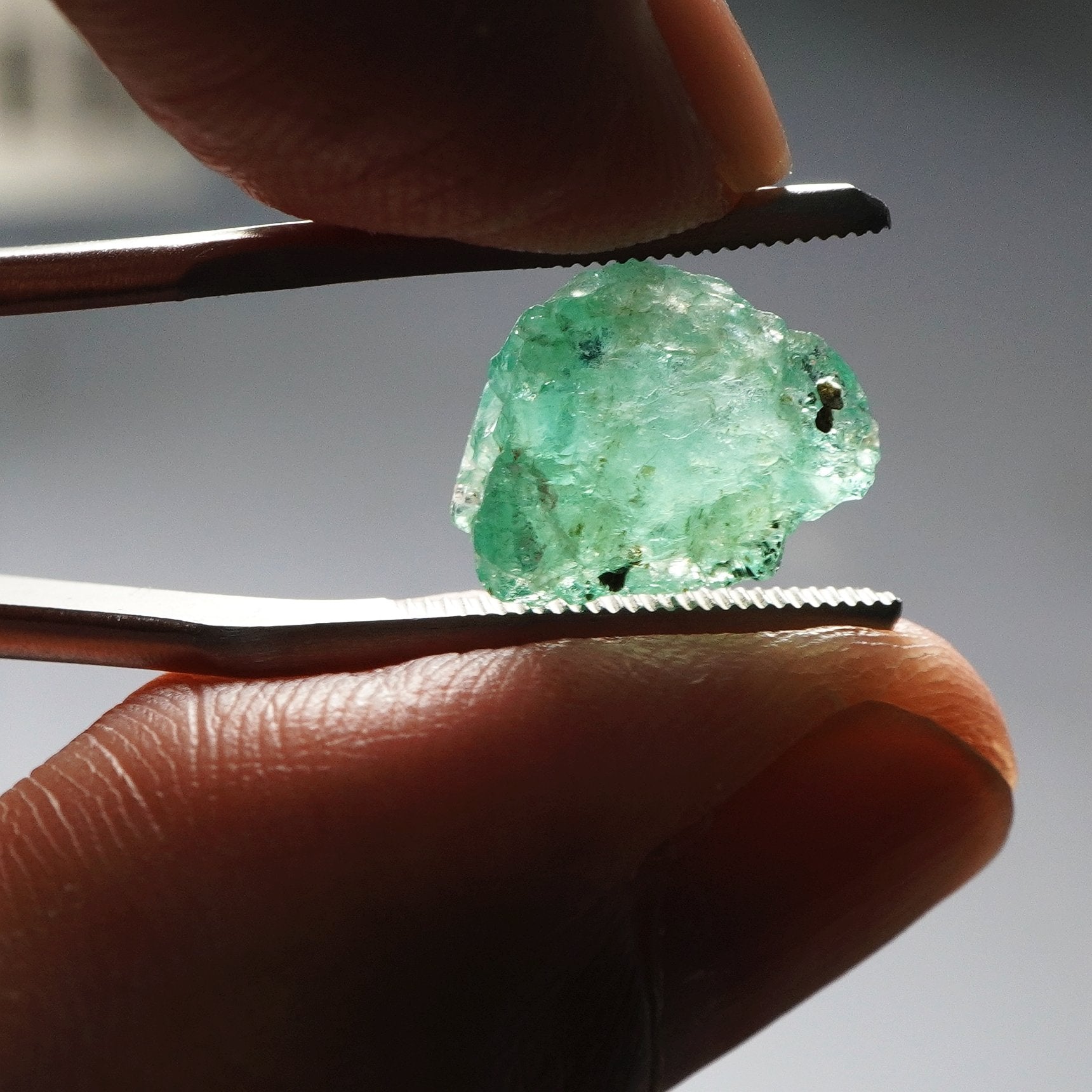 3.42Ct Emerald Tanzania Just Silky Untreated Unheated No Oil