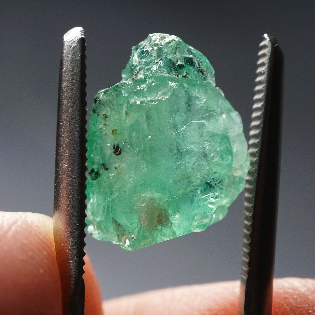 3.42Ct Emerald Tanzania Just Silky Untreated Unheated No Oil