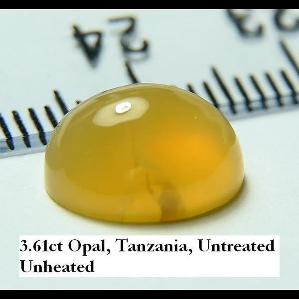 3.61ct Opal, Tanzania, Untreated Unheated-Gems Of East Africa