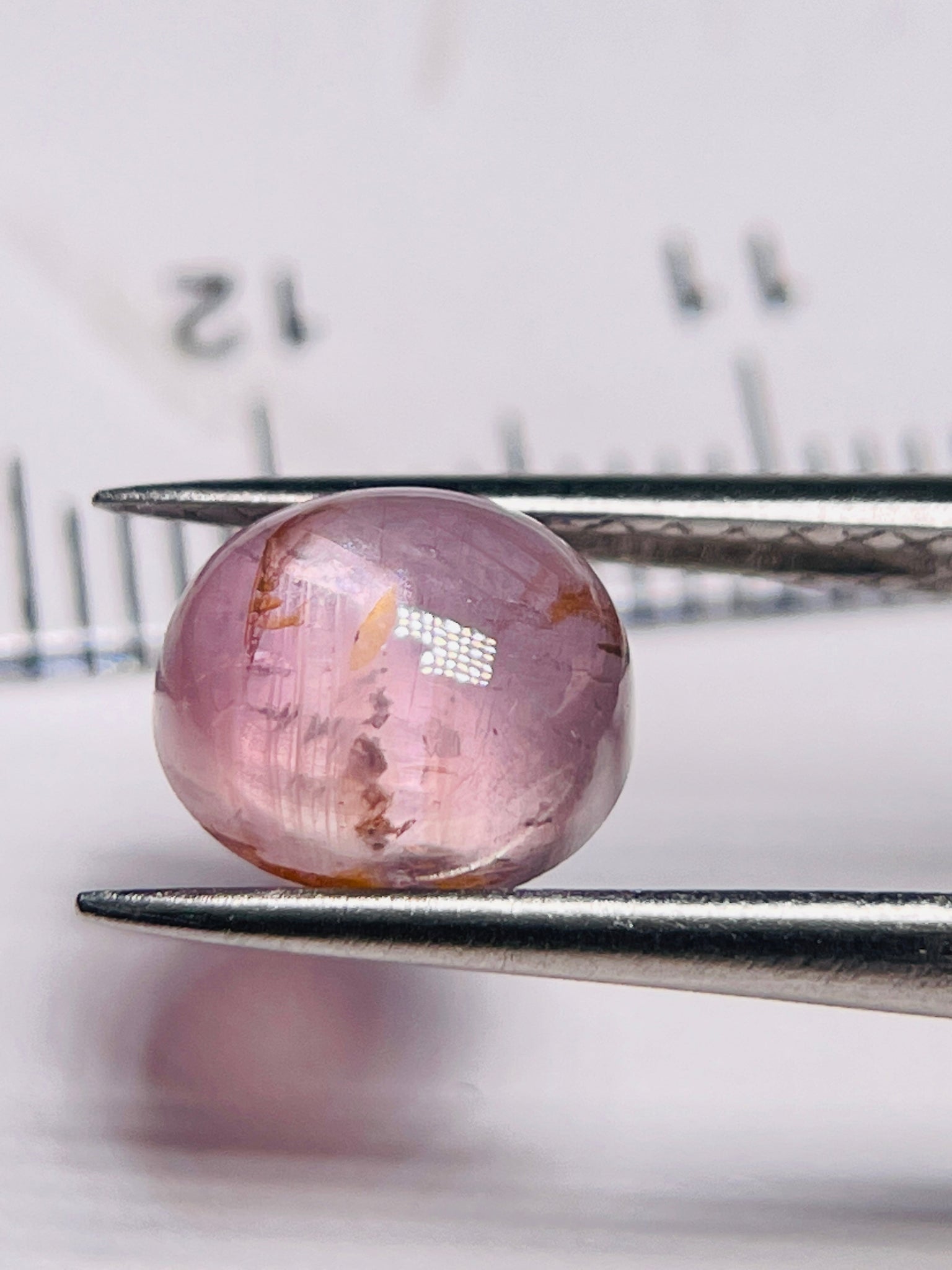 3.63Ct Sapphire Tanzania. Untreated Unheated. Seems To Have A Moving Spot/star