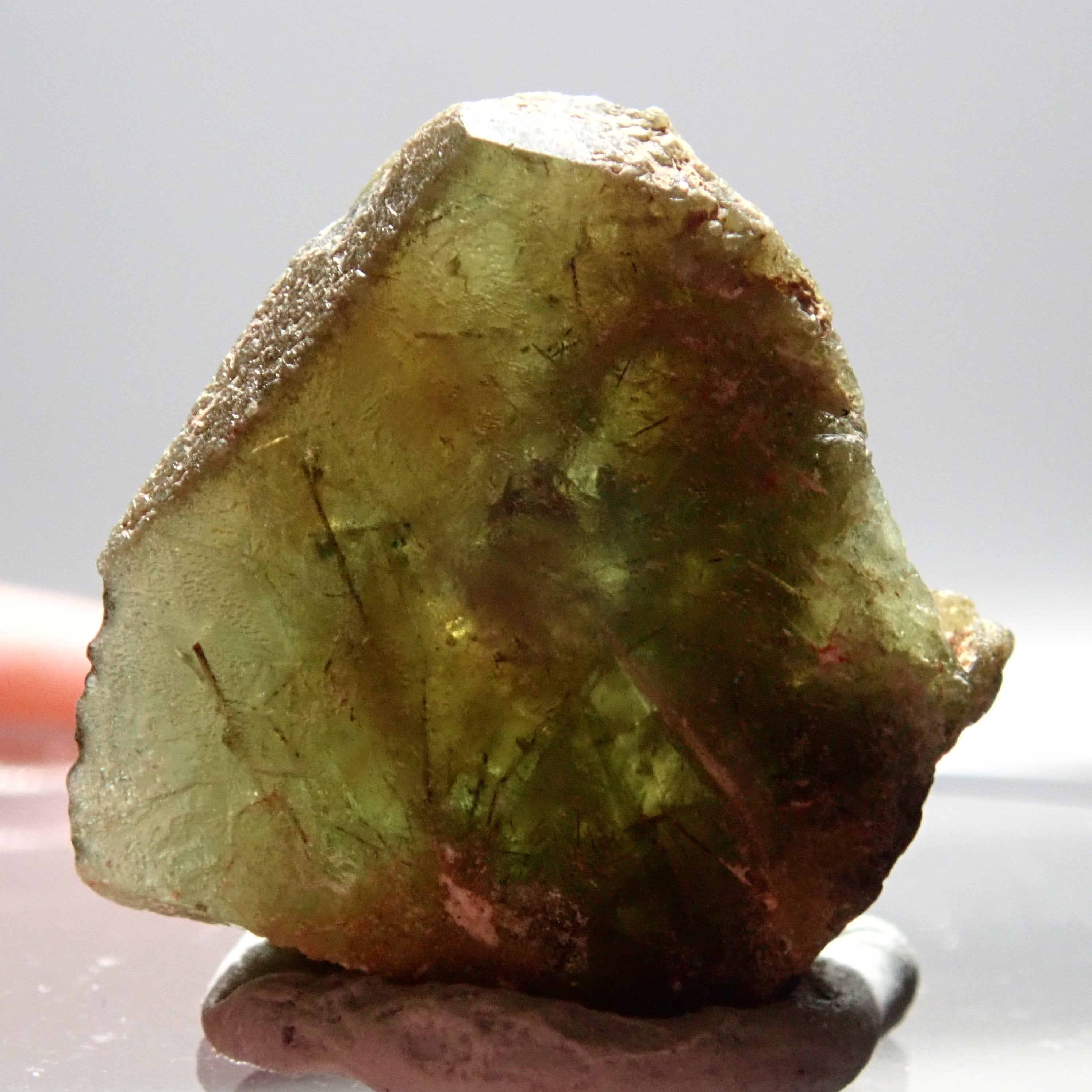 31.65Ct Chrome Sphene Crystal Tanzania Very Rare