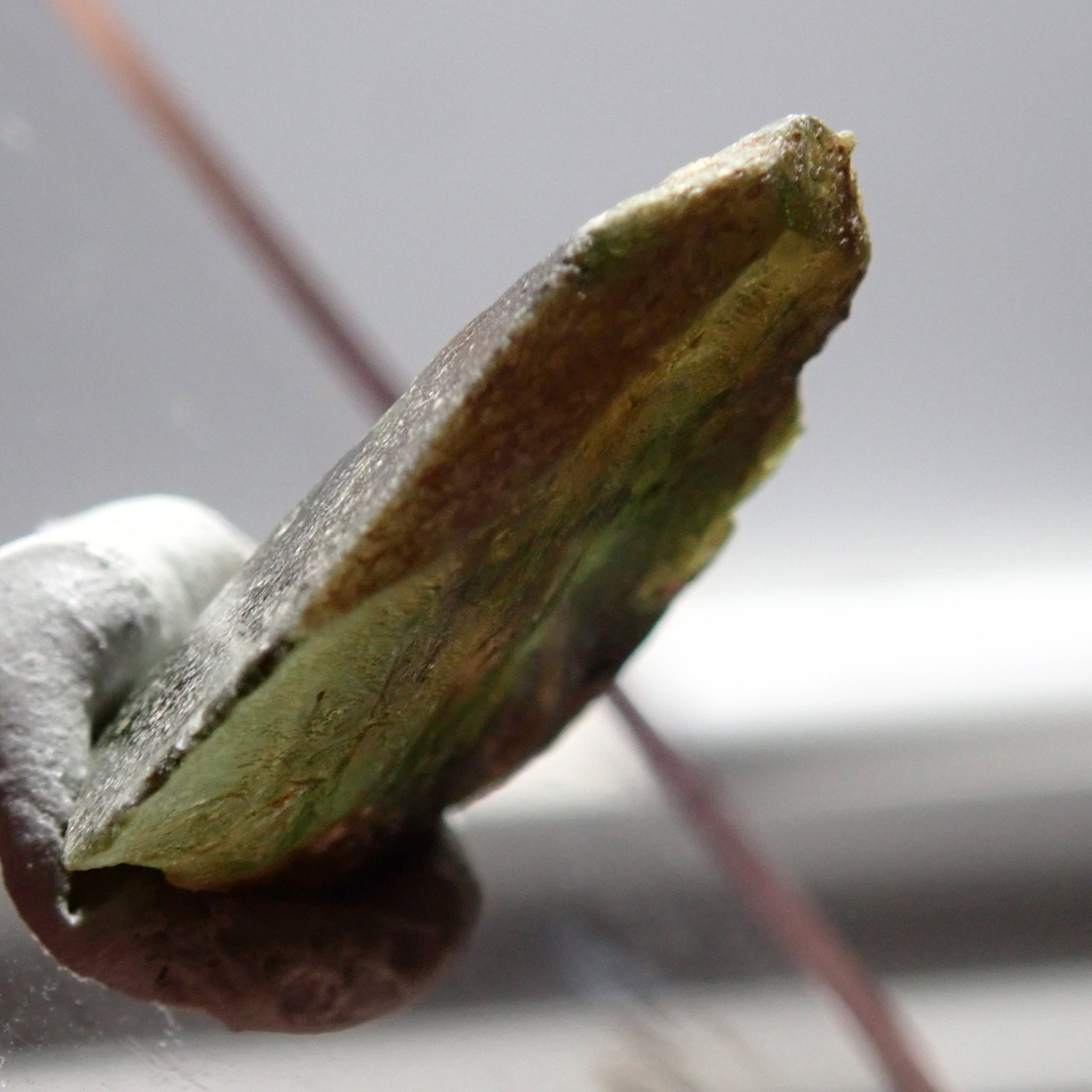 31.65Ct Chrome Sphene Crystal Tanzania Very Rare