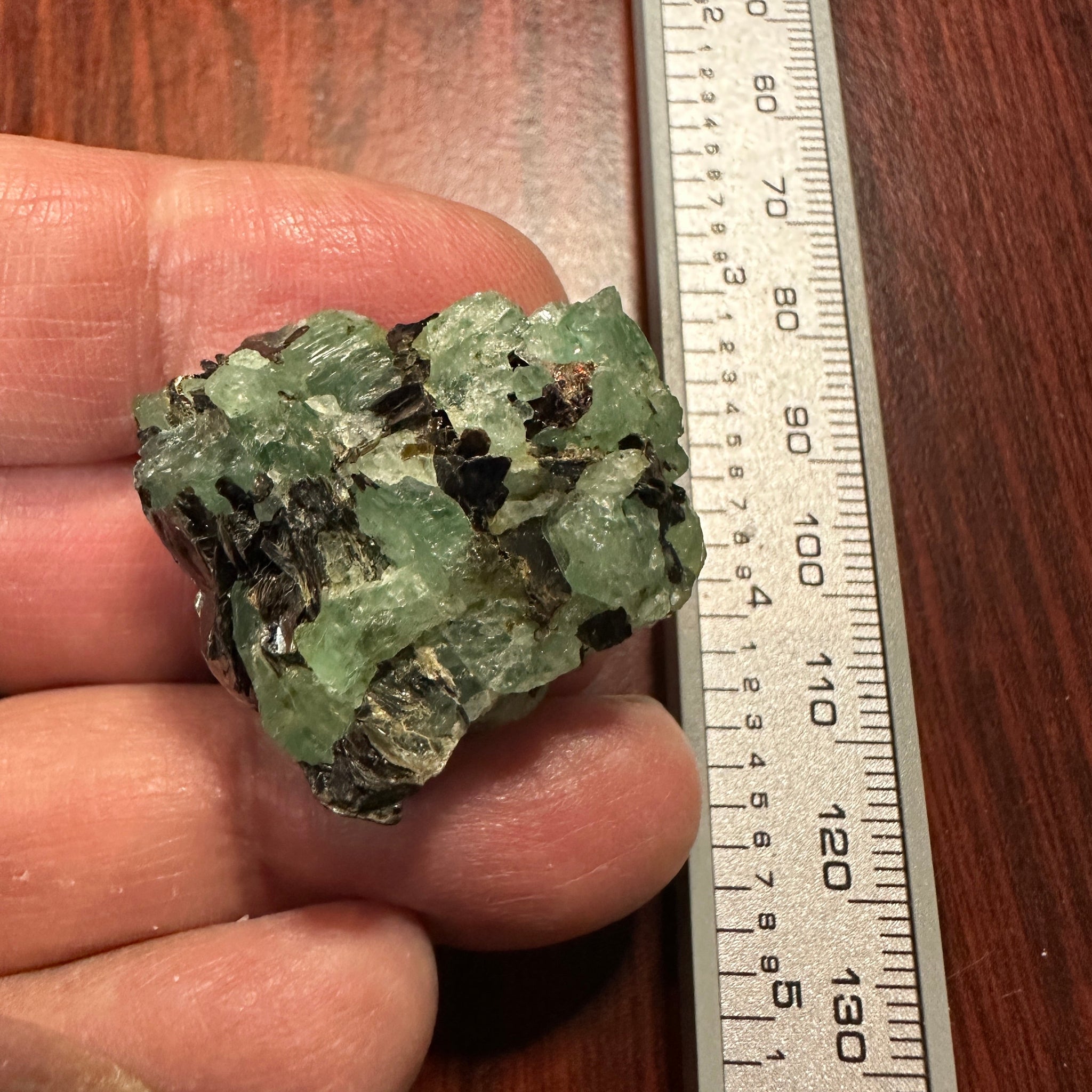 13.10Gm Emerald Crystal Tanzania Untreated Unheated