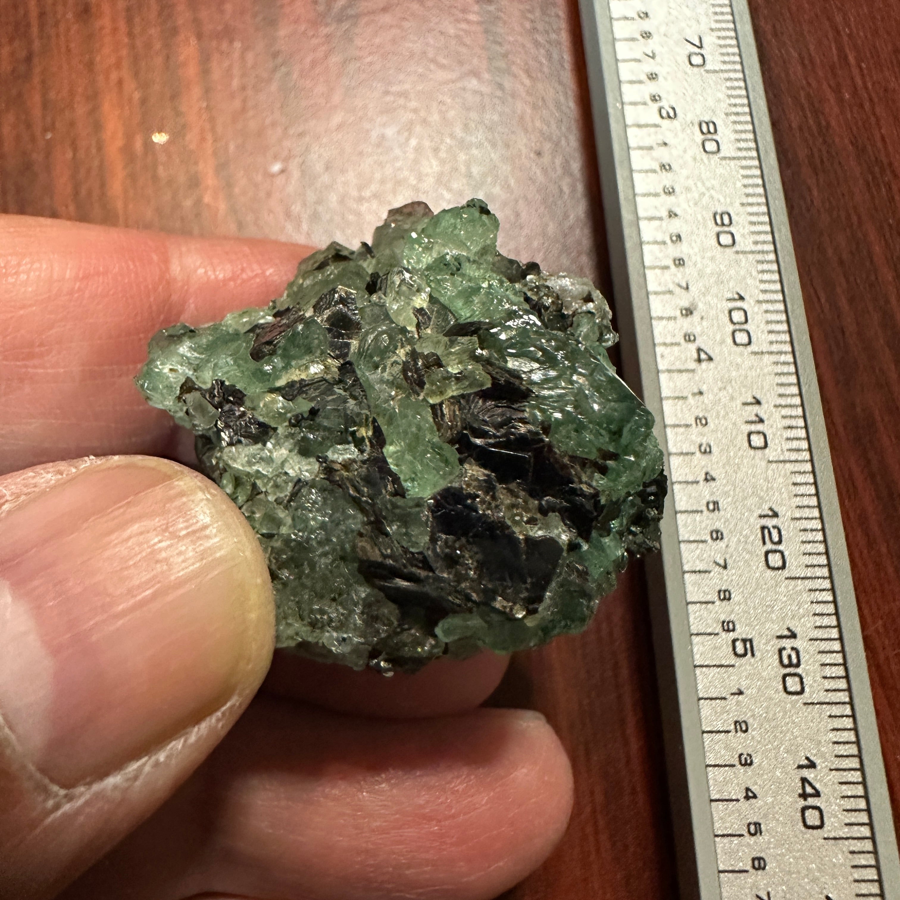 23.60Gm Emerald Crystal Tanzania Untreated Unheated