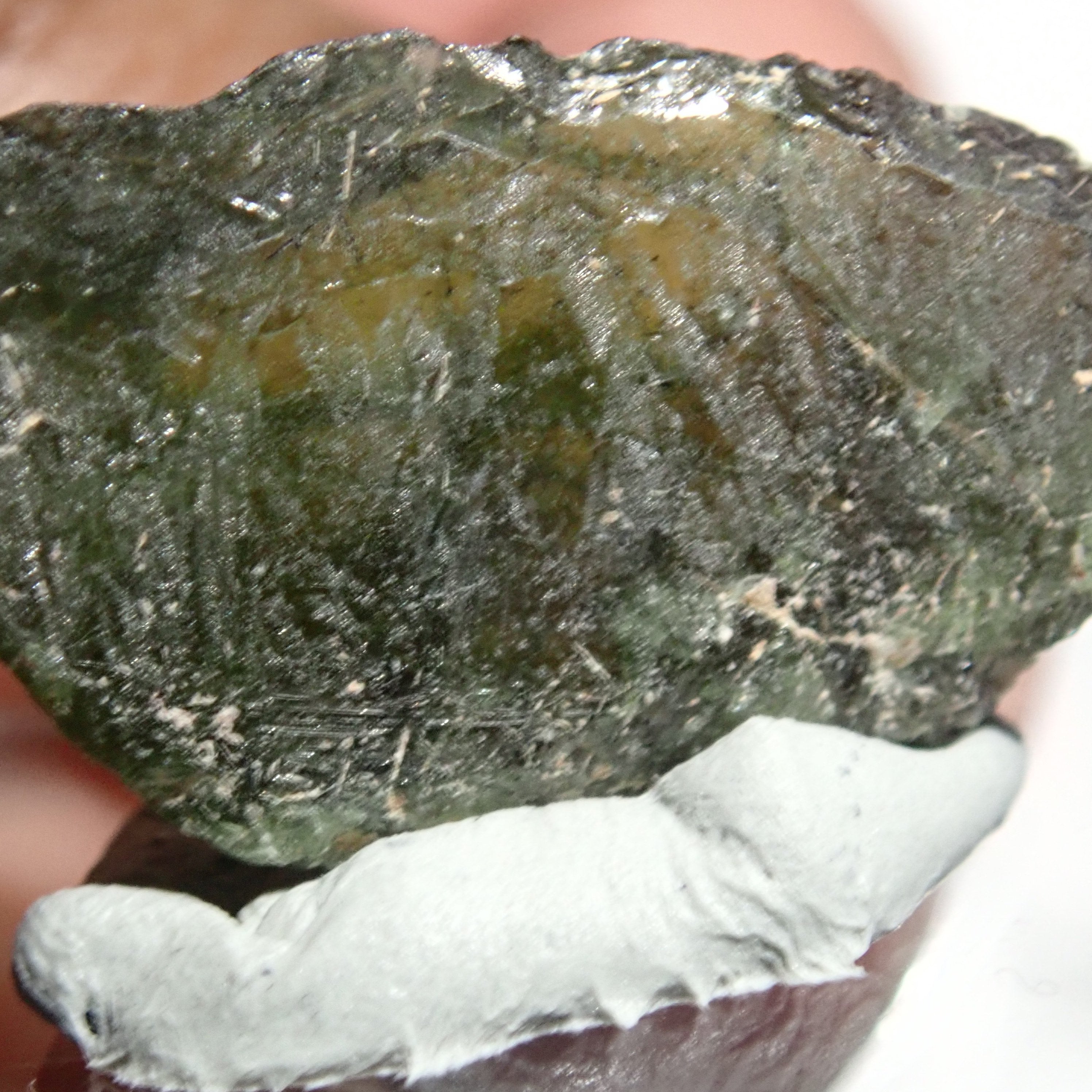 32.10Ct Chrome Sphene Crystal Tanzania Very Rare