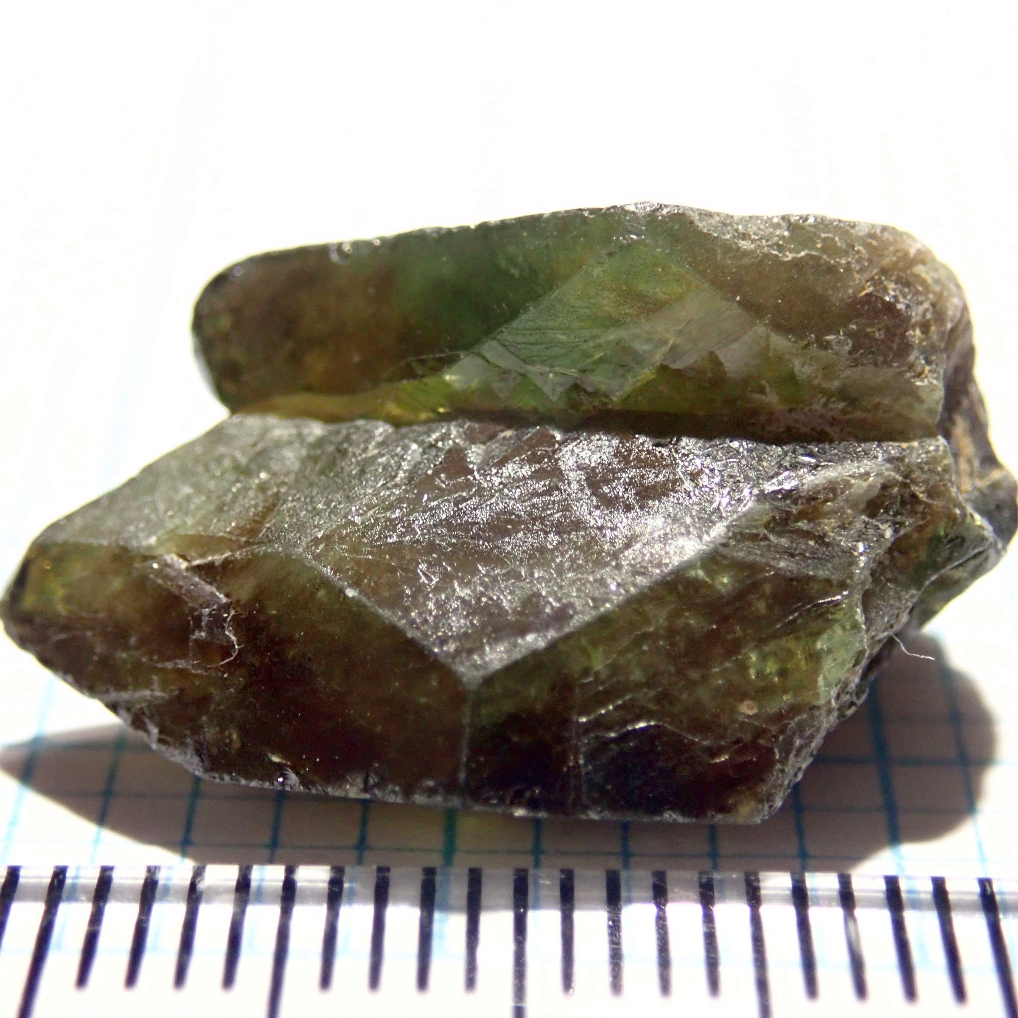 32.54Ct Chrome Sphene Crystal Tanzania Very Rare