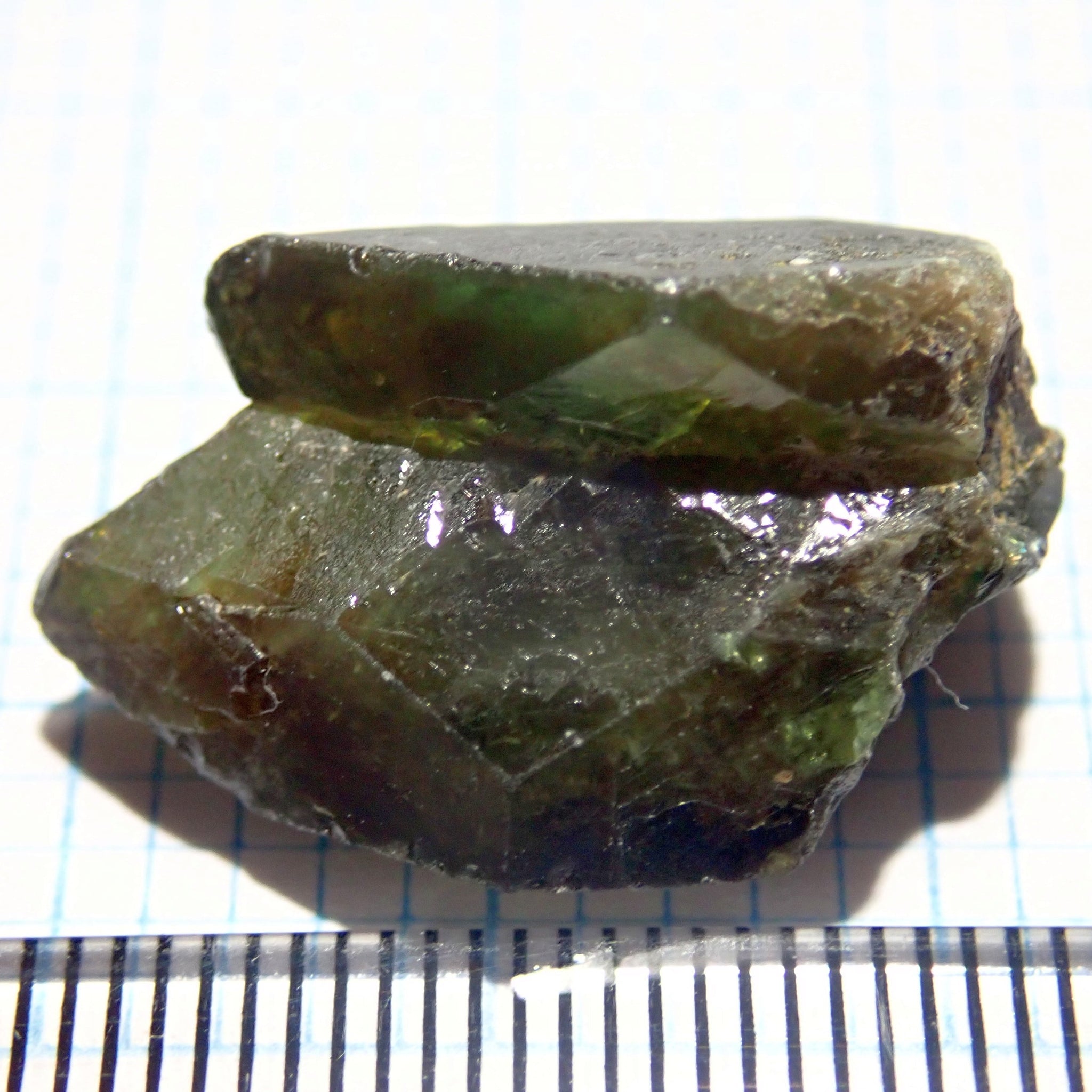 32.54Ct Chrome Sphene Crystal Tanzania Very Rare