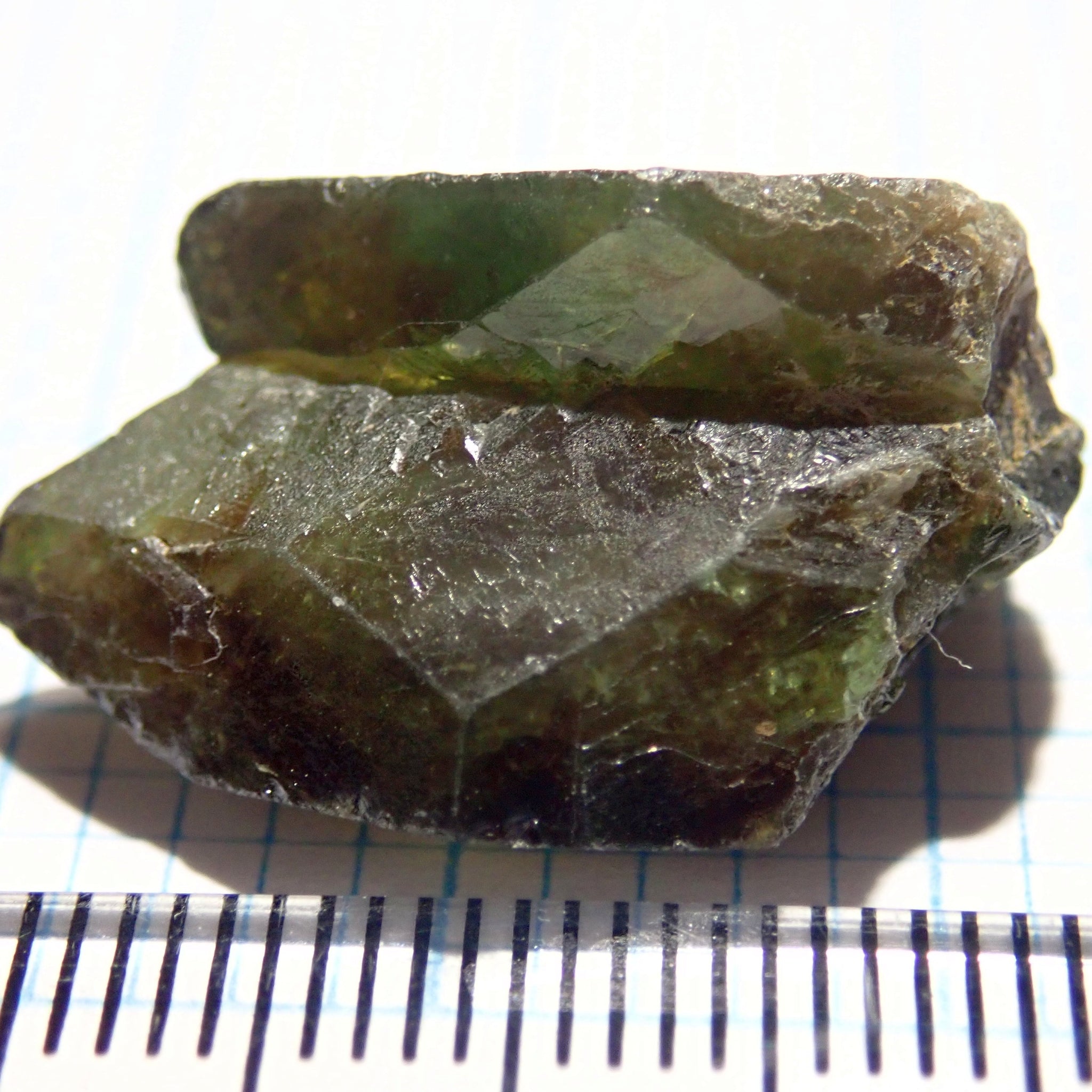 32.54Ct Chrome Sphene Crystal Tanzania Very Rare