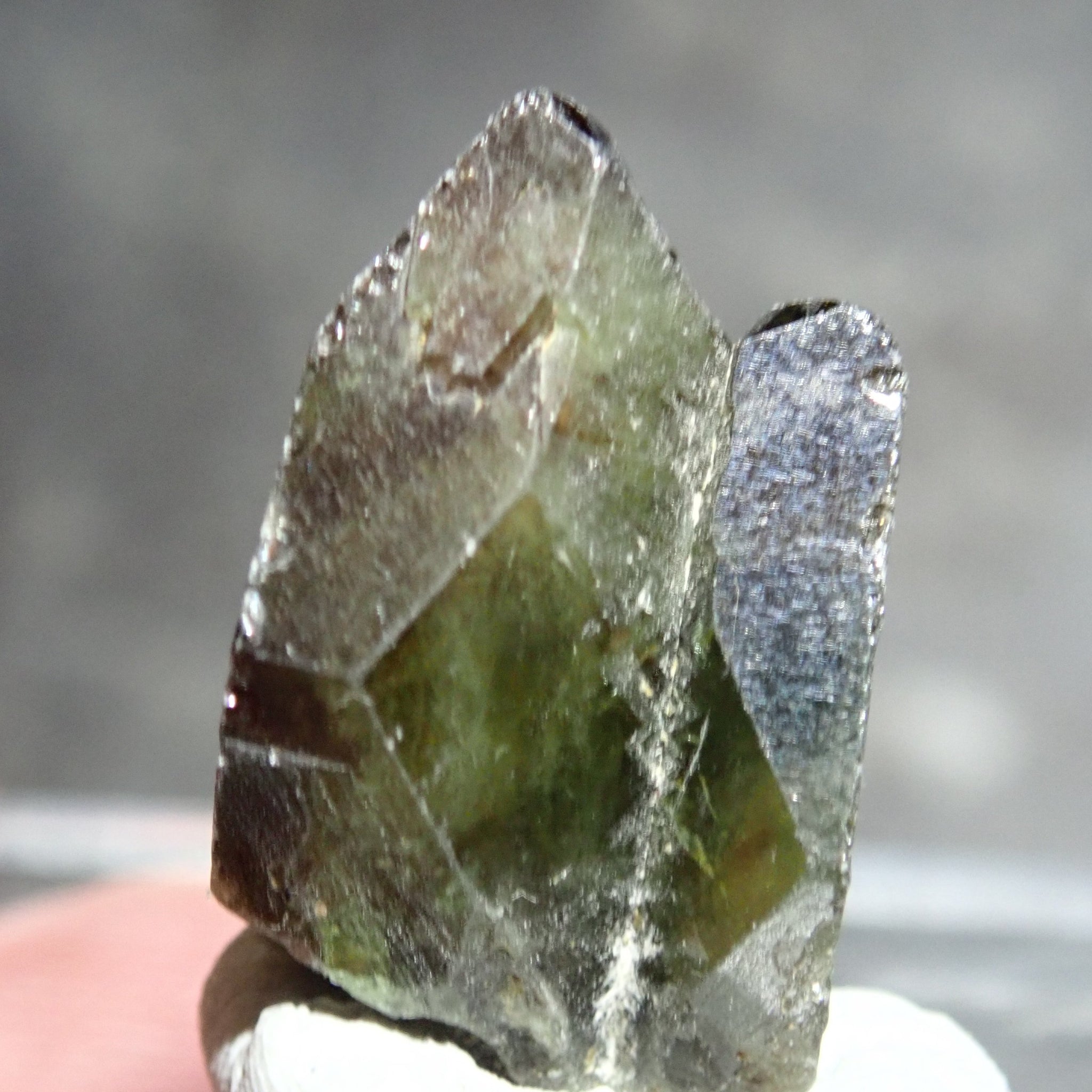 32.54Ct Chrome Sphene Crystal Tanzania Very Rare