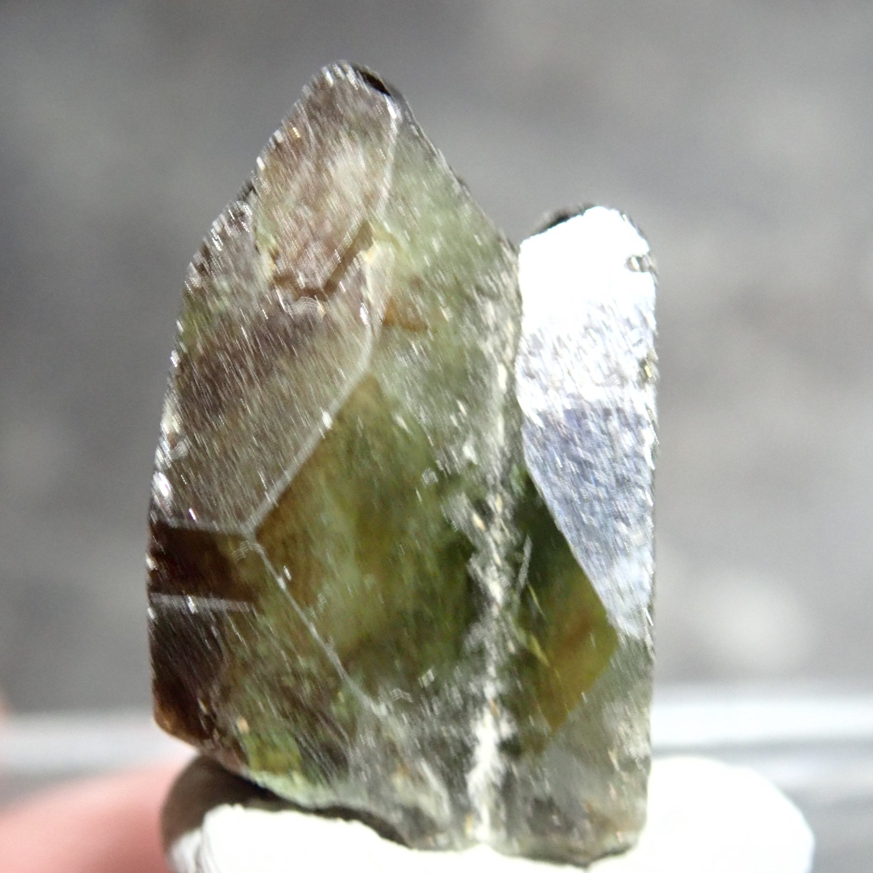 32.54Ct Chrome Sphene Crystal Tanzania Very Rare
