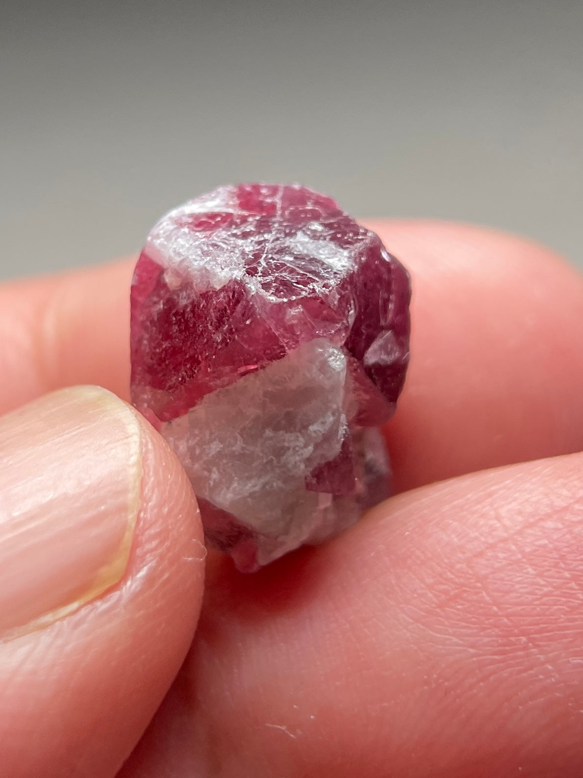 20.84Ct Mahenge Spinel Crystal Tanzania. Untreated Unheated