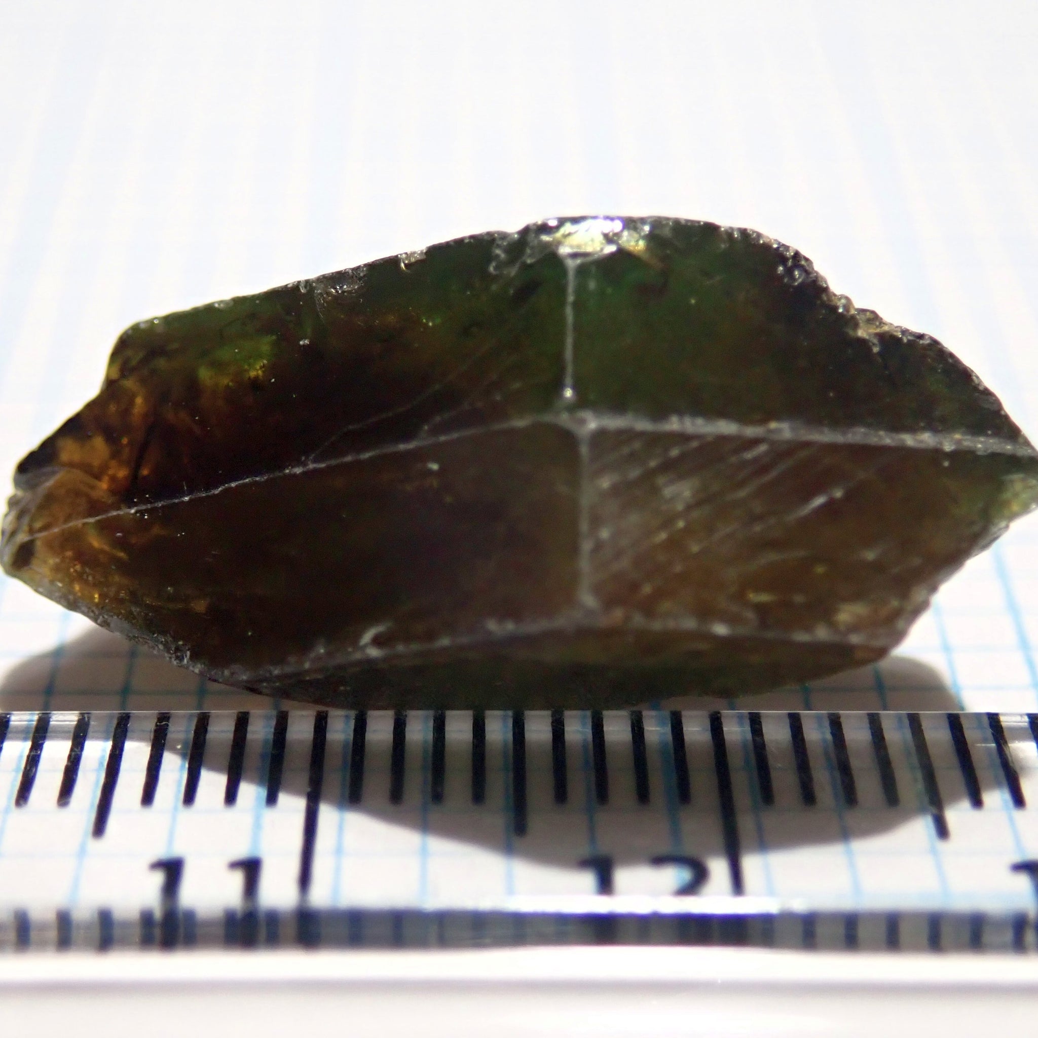 34.71Ct Chrome Sphene Crystal Tanzania Very Rare