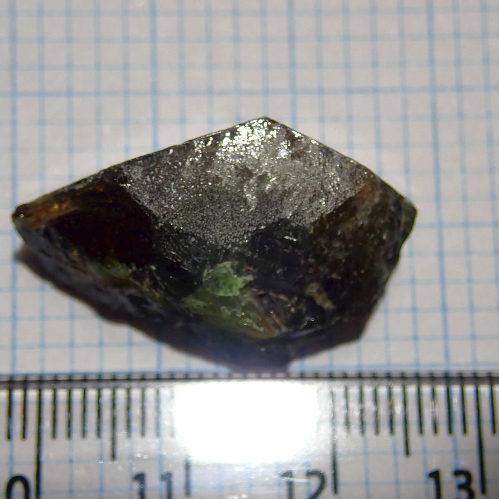 34.71Ct Chrome Sphene Crystal Tanzania Very Rare
