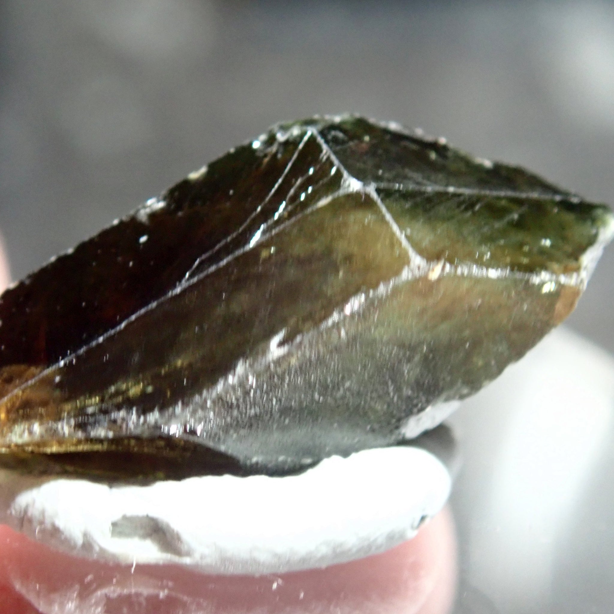 34.71Ct Chrome Sphene Crystal Tanzania Very Rare