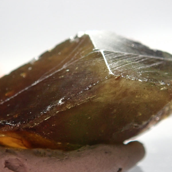 34.71Ct Chrome Sphene Crystal Tanzania Very Rare