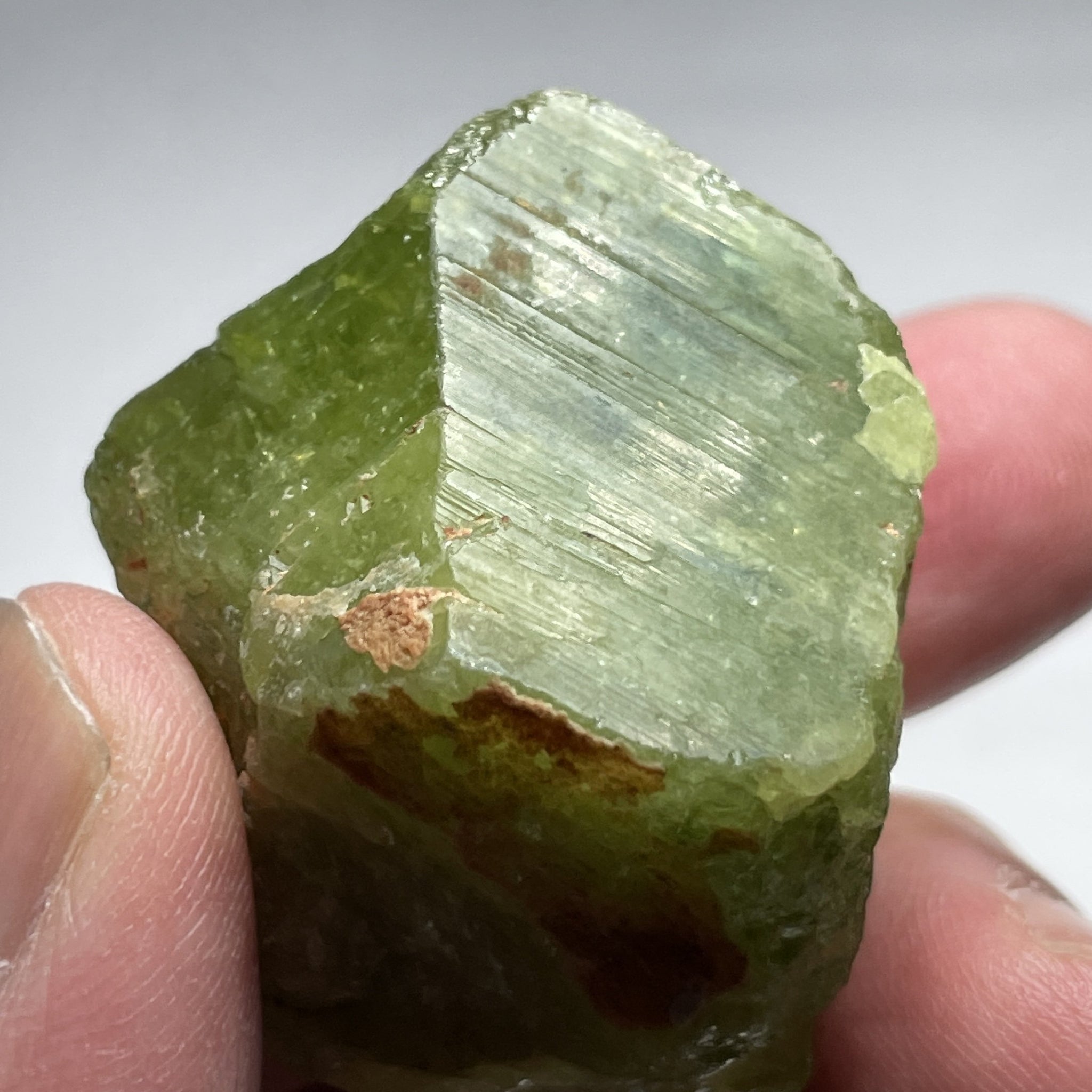 65.40Gm / 327.00Ct Tsavorite Merelani Tanzania Untreated Unheated - With Gemmy Poritions. 44.5 X 21
