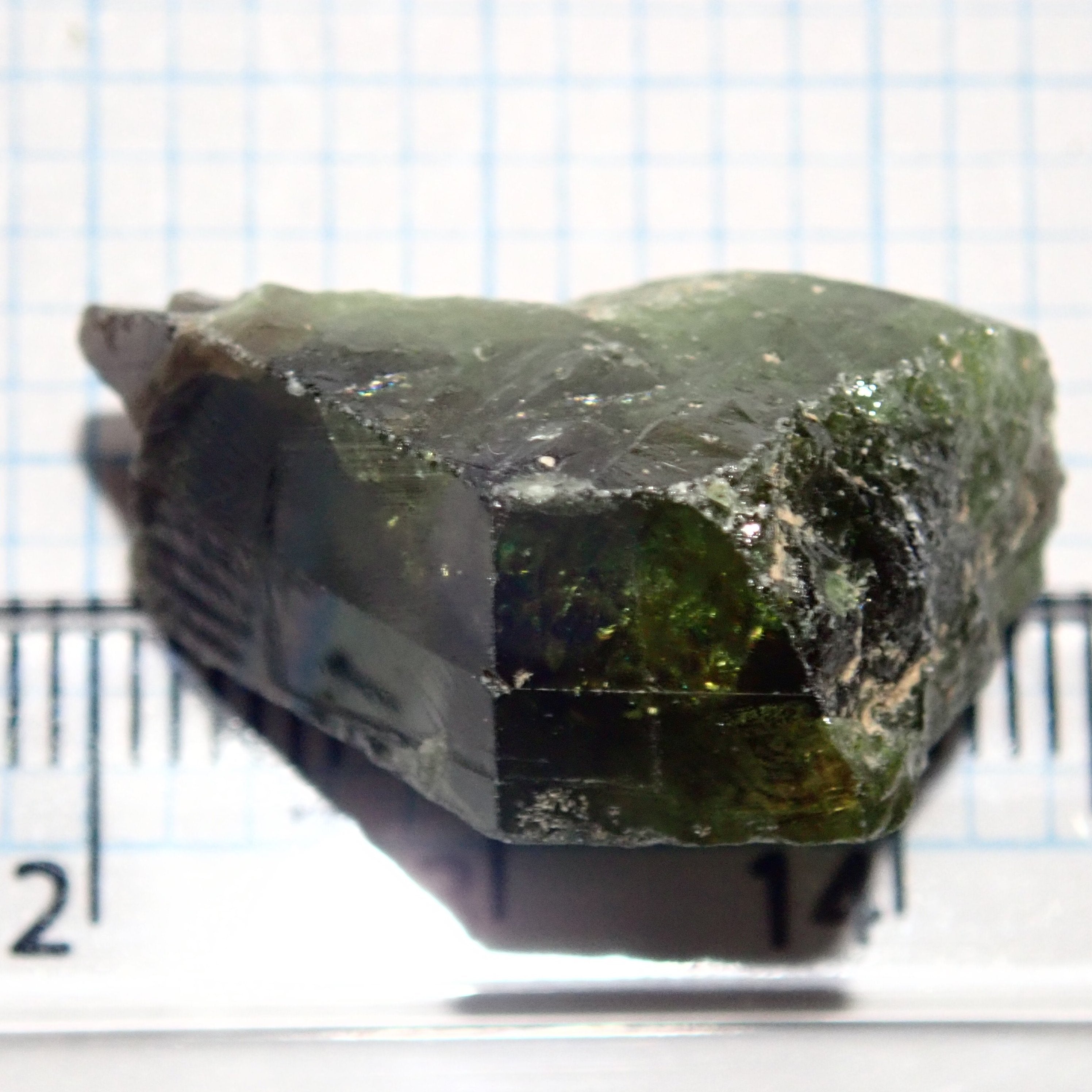 35.32Ct Chrome Sphene Crystal Tanzania Very Rare