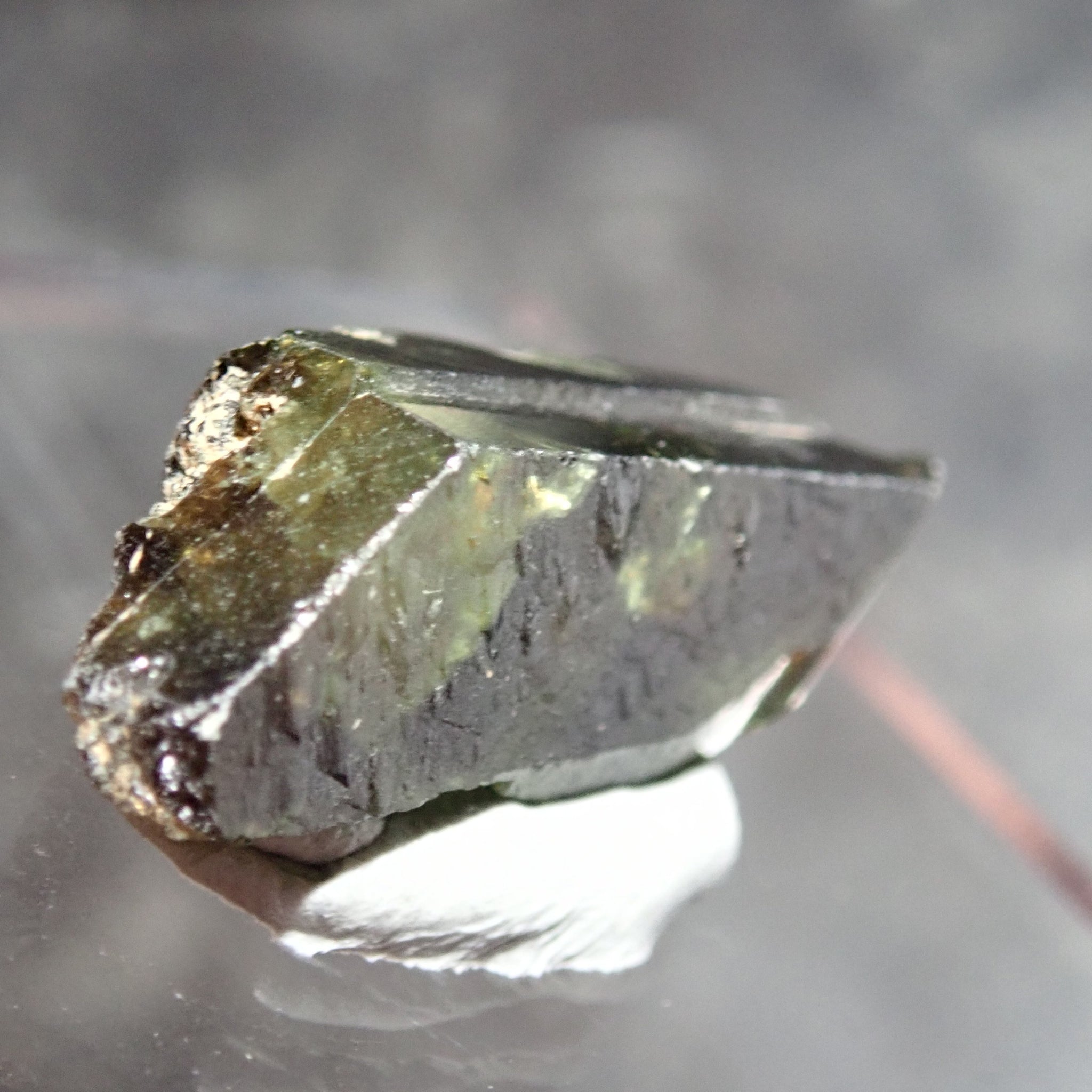 35.71Ct Chrome Sphene Crystal Tanzania Very Rare