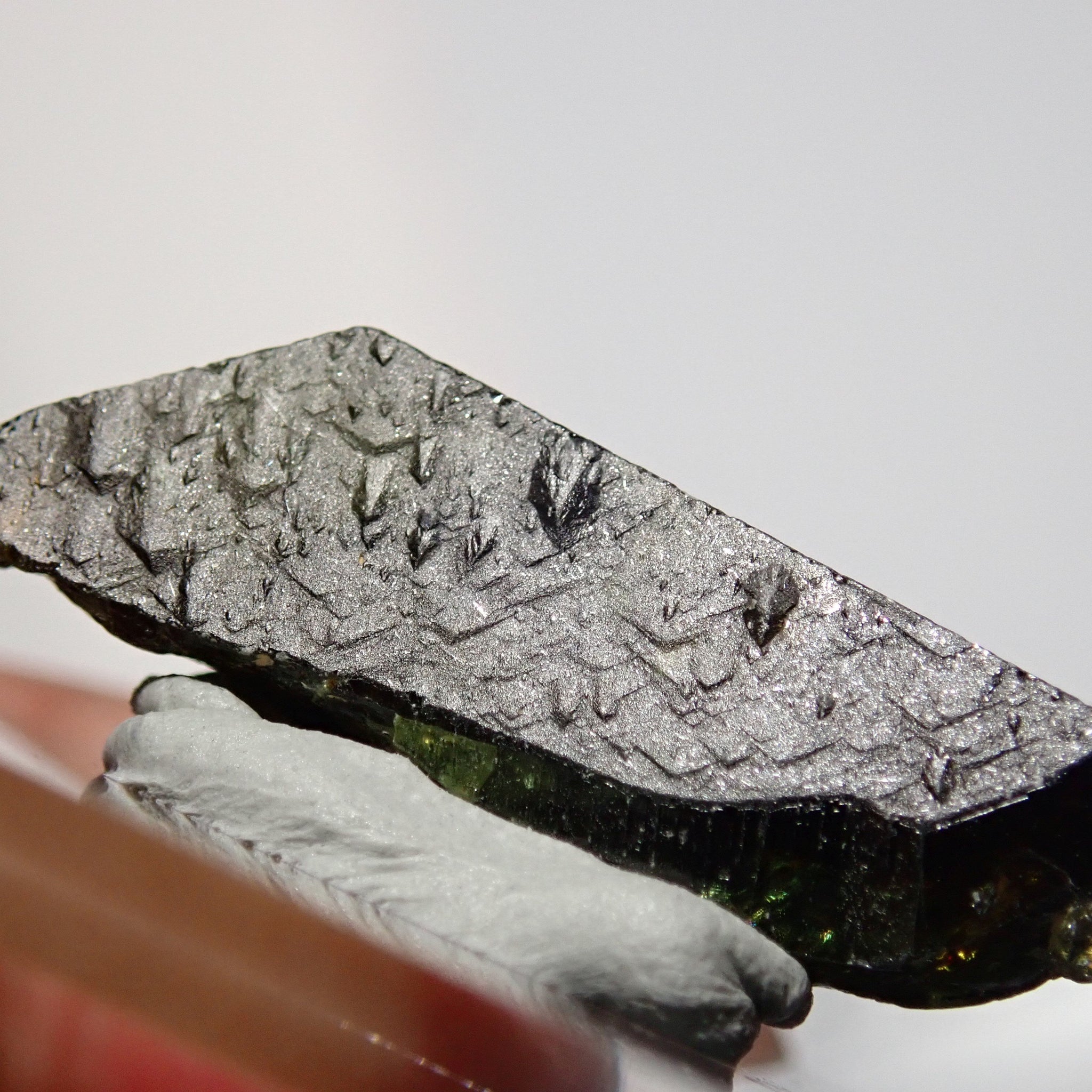 35.71Ct Chrome Sphene Crystal Tanzania Very Rare