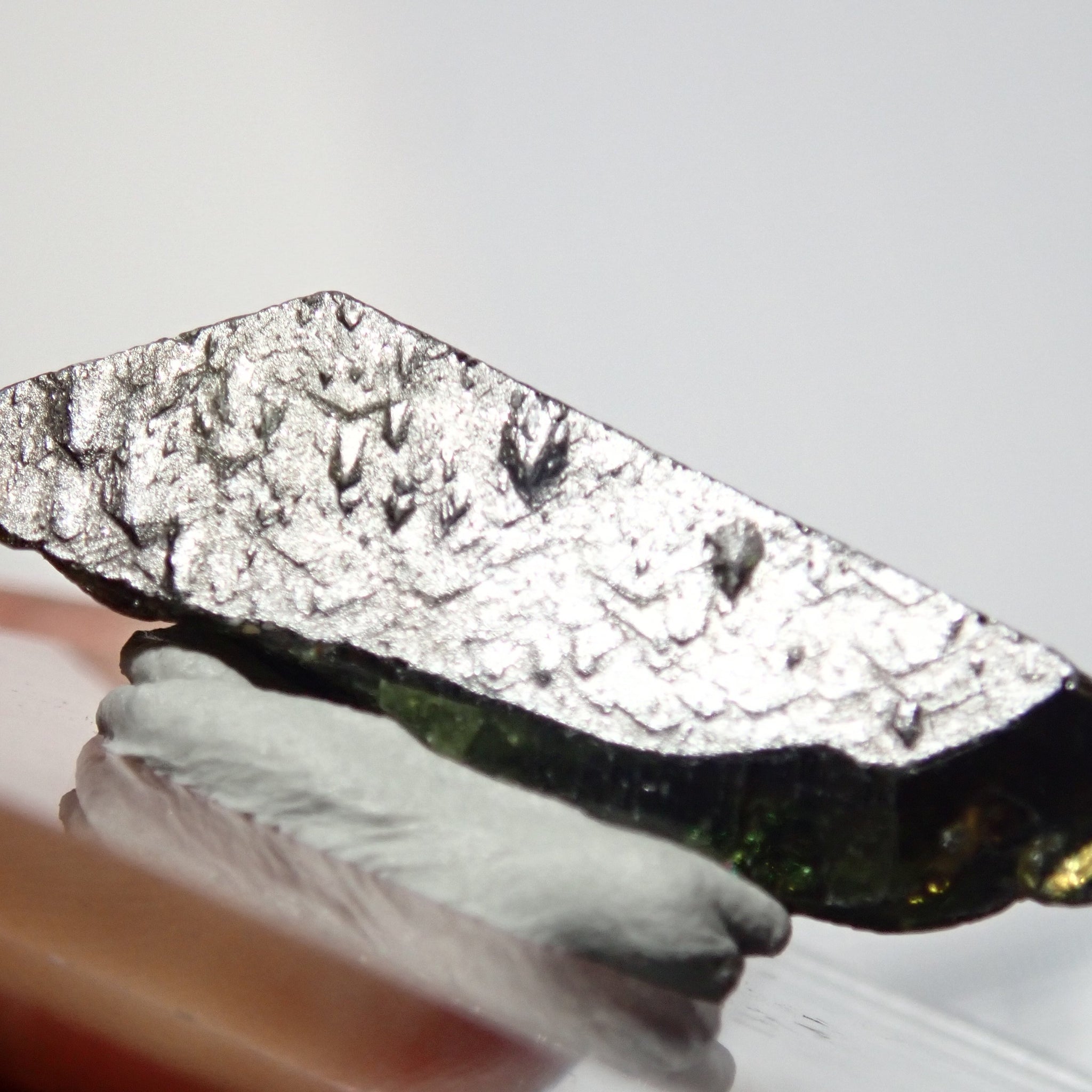 35.71Ct Chrome Sphene Crystal Tanzania Very Rare