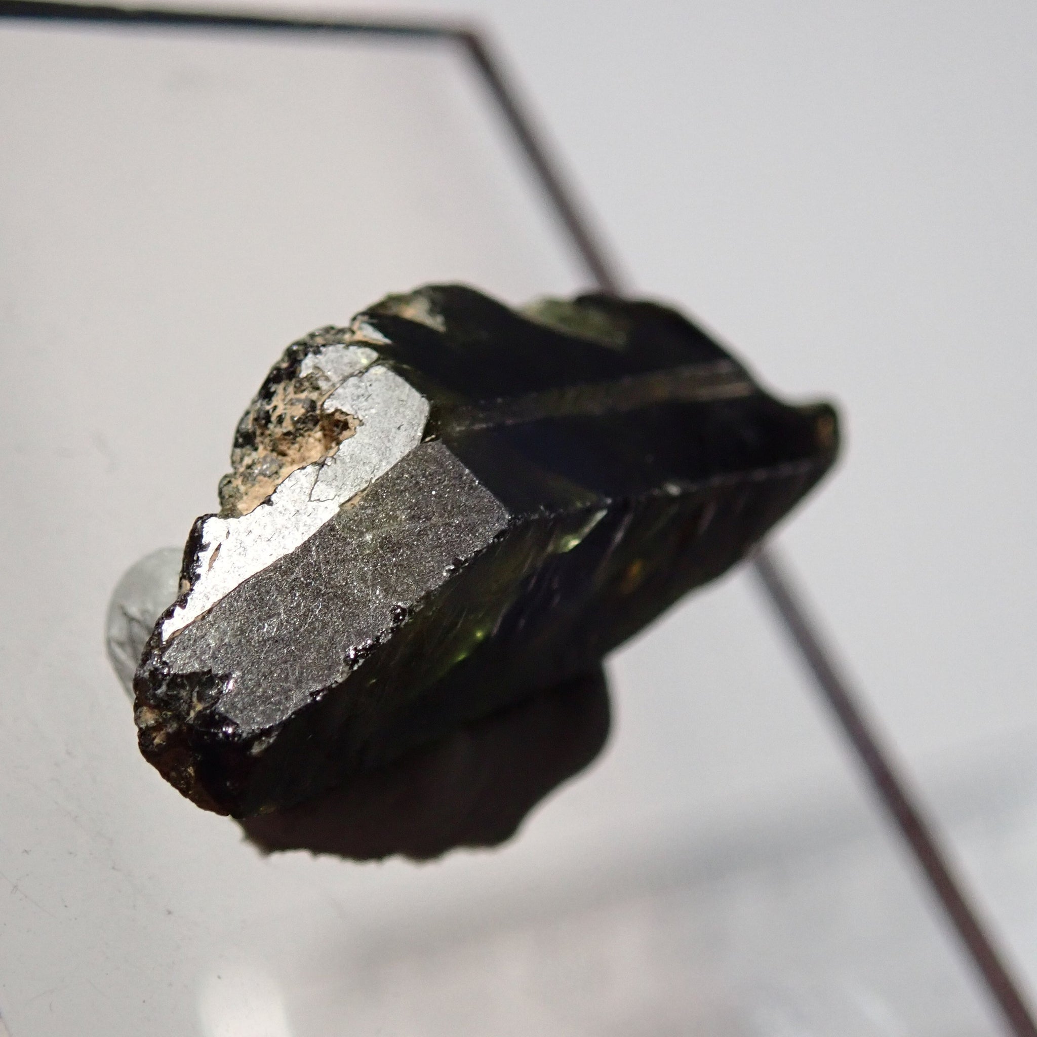 35.71Ct Chrome Sphene Crystal Tanzania Very Rare