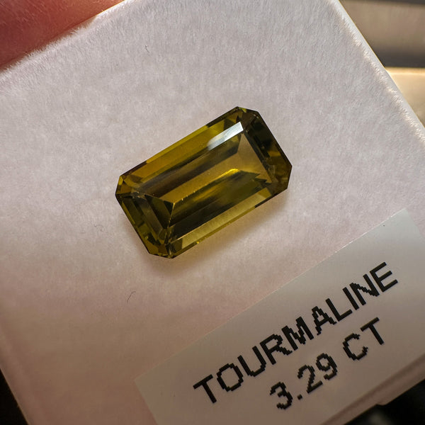 Tourmaline, 3.29ct, Tanzania, Untreated Unheated
