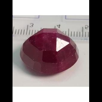36.87ct Faceted Ruby Cabochon, UNTREATED UNHEATED-Gems Of East Africa