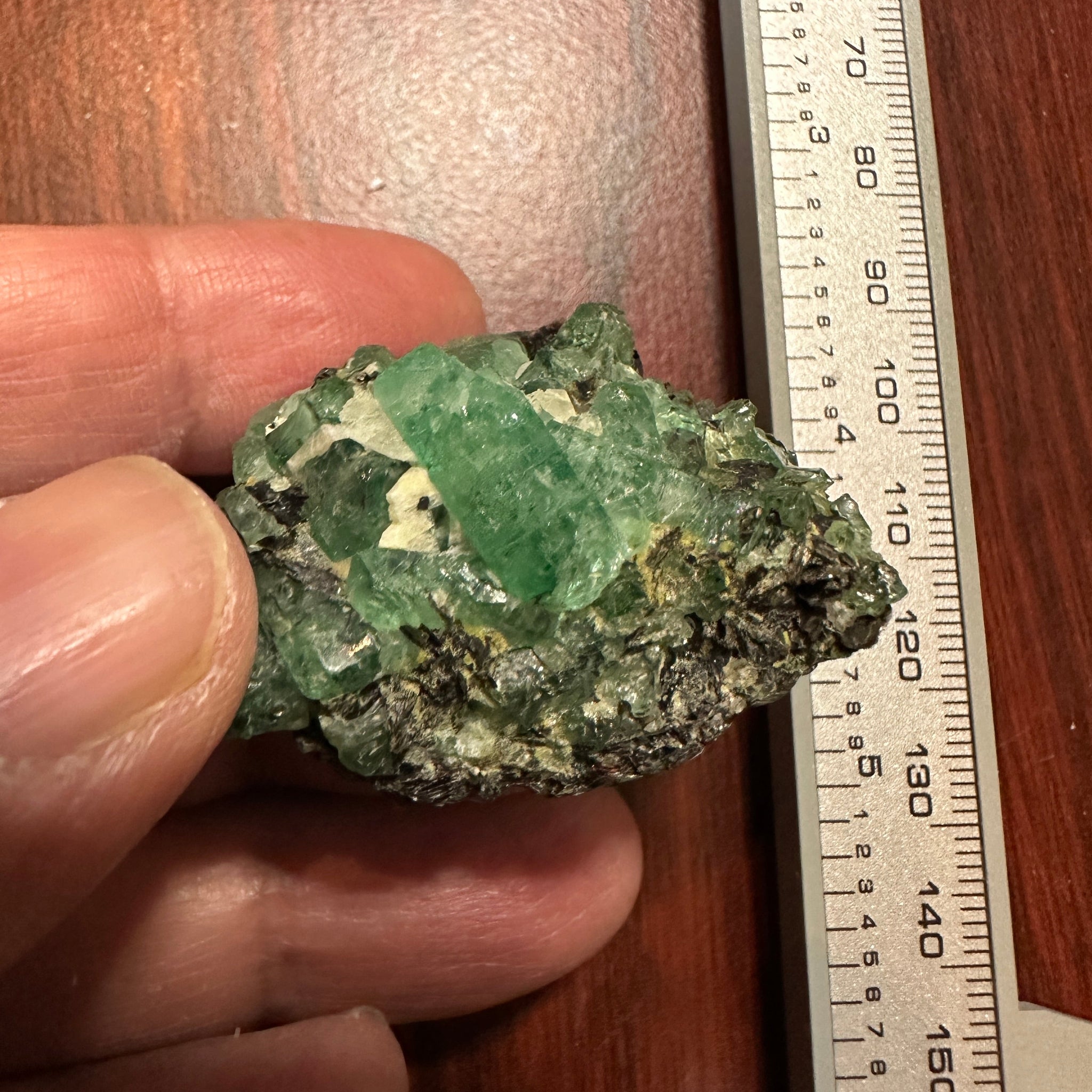26.20Gm Emerald Crystal Tanzania Untreated Unheated