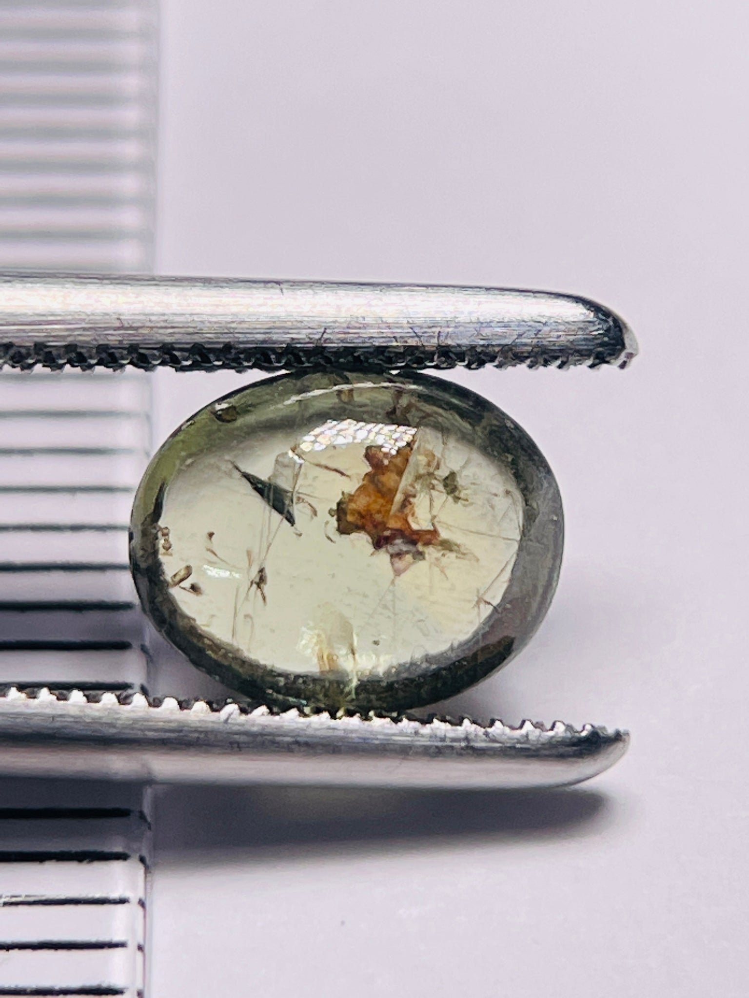 1.58Ct Sapphire Cabochon Umba Valley Tanzania. Untreated Unheated