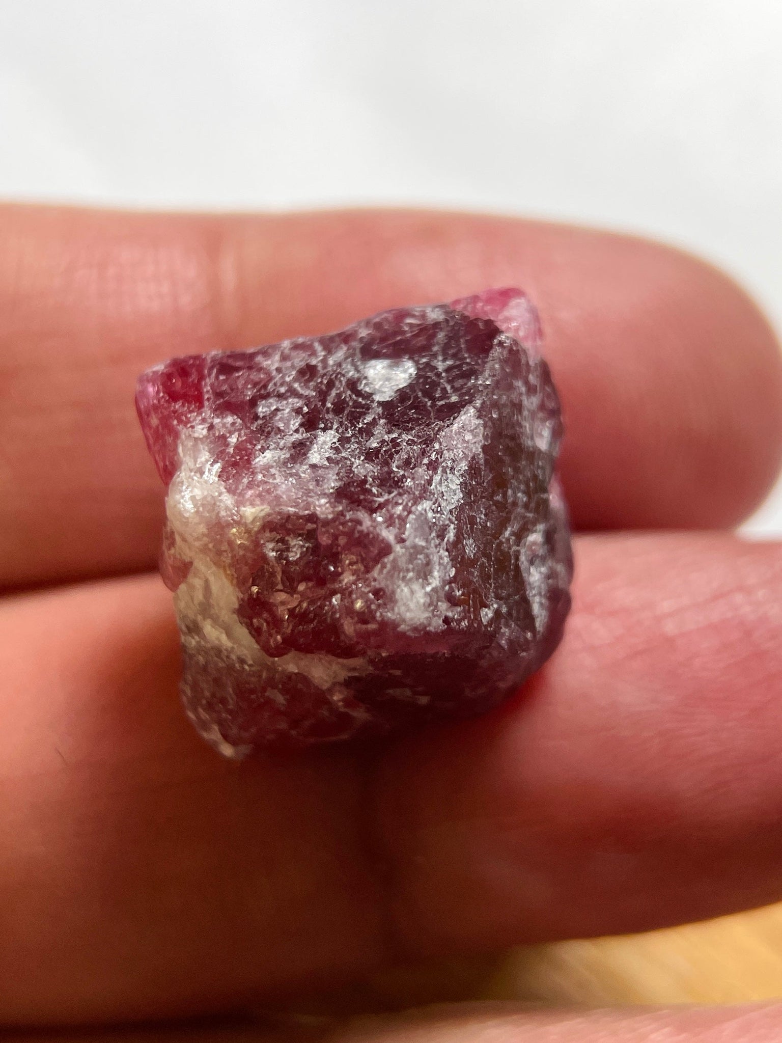 37.56Ct Mahenge Spinel Crystal Tanzania. Untreated Unheated