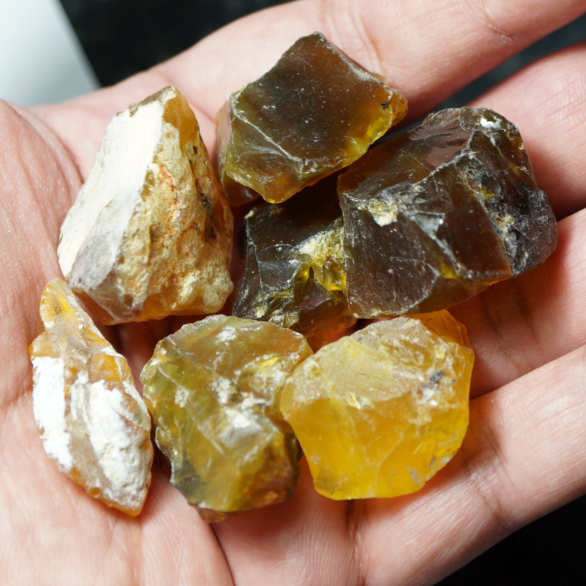 393.00Ct Opal Lot Tanzania Untreated Unheated 22.00Ct-86.00Ct