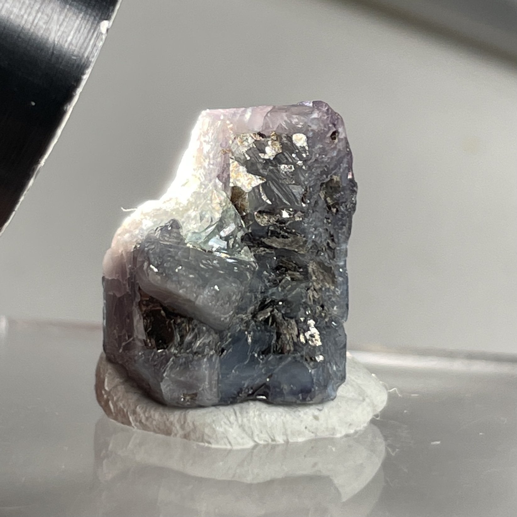 14.74Ct Alexandrite Crystal Tanzania. Untreated Unheated 15 X 13 8Mm