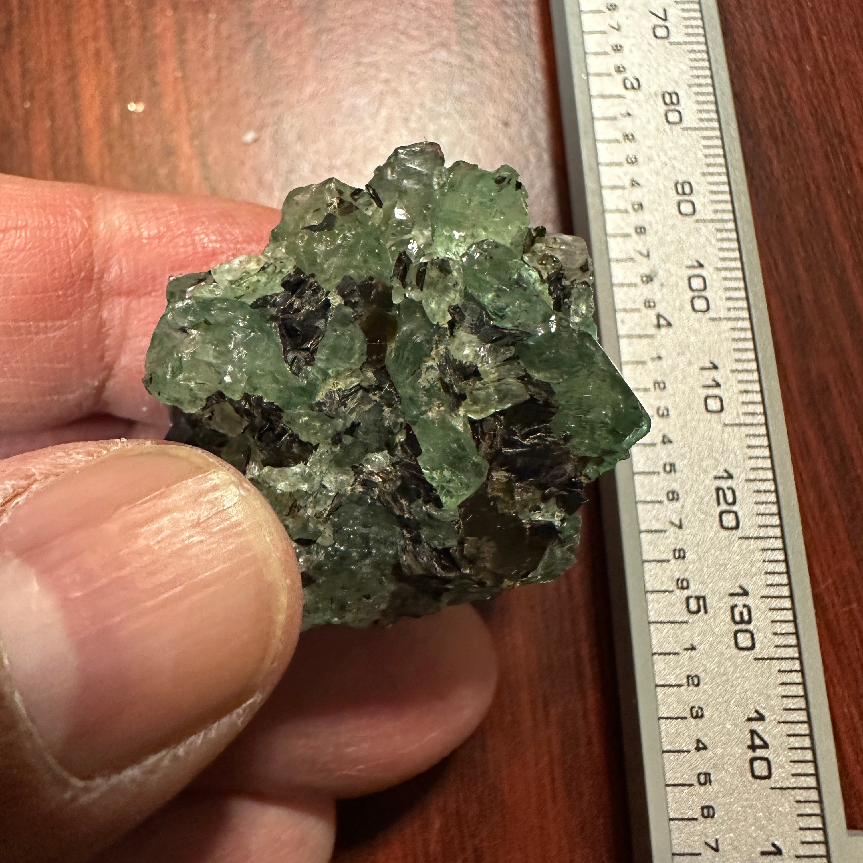 23.60Gm Emerald Crystal Tanzania Untreated Unheated