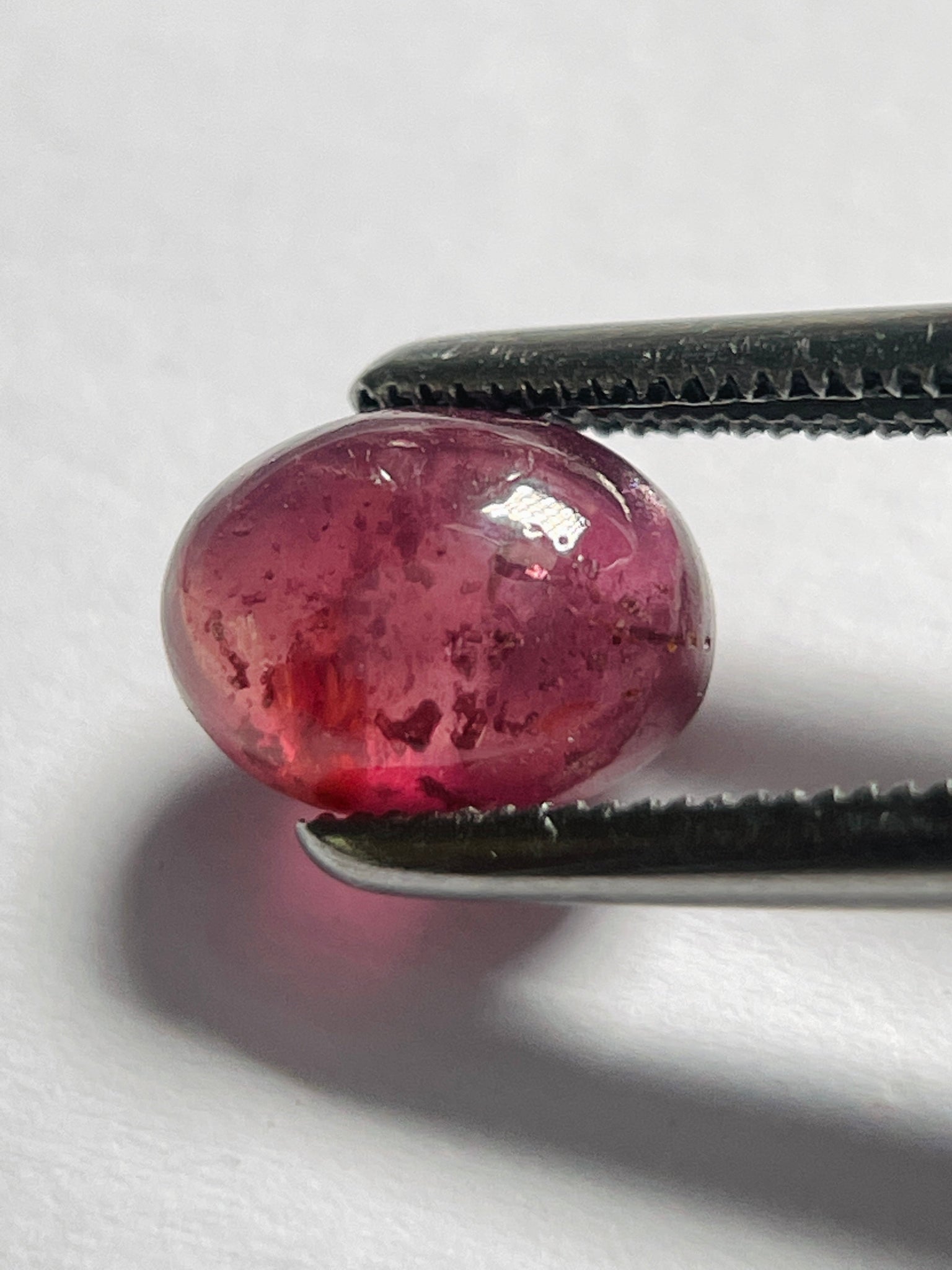 2.25Ct Sapphire Cabochon Umba Valley Tanzania. Untreated Unheated. Can Be Used As Is Or Facet It