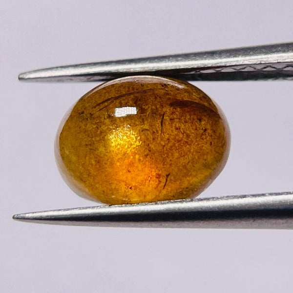 3.33Ct Sapphire Cabochon Seems To Have A Moving Star But As Point Umba Valley Tanzania. Untreated