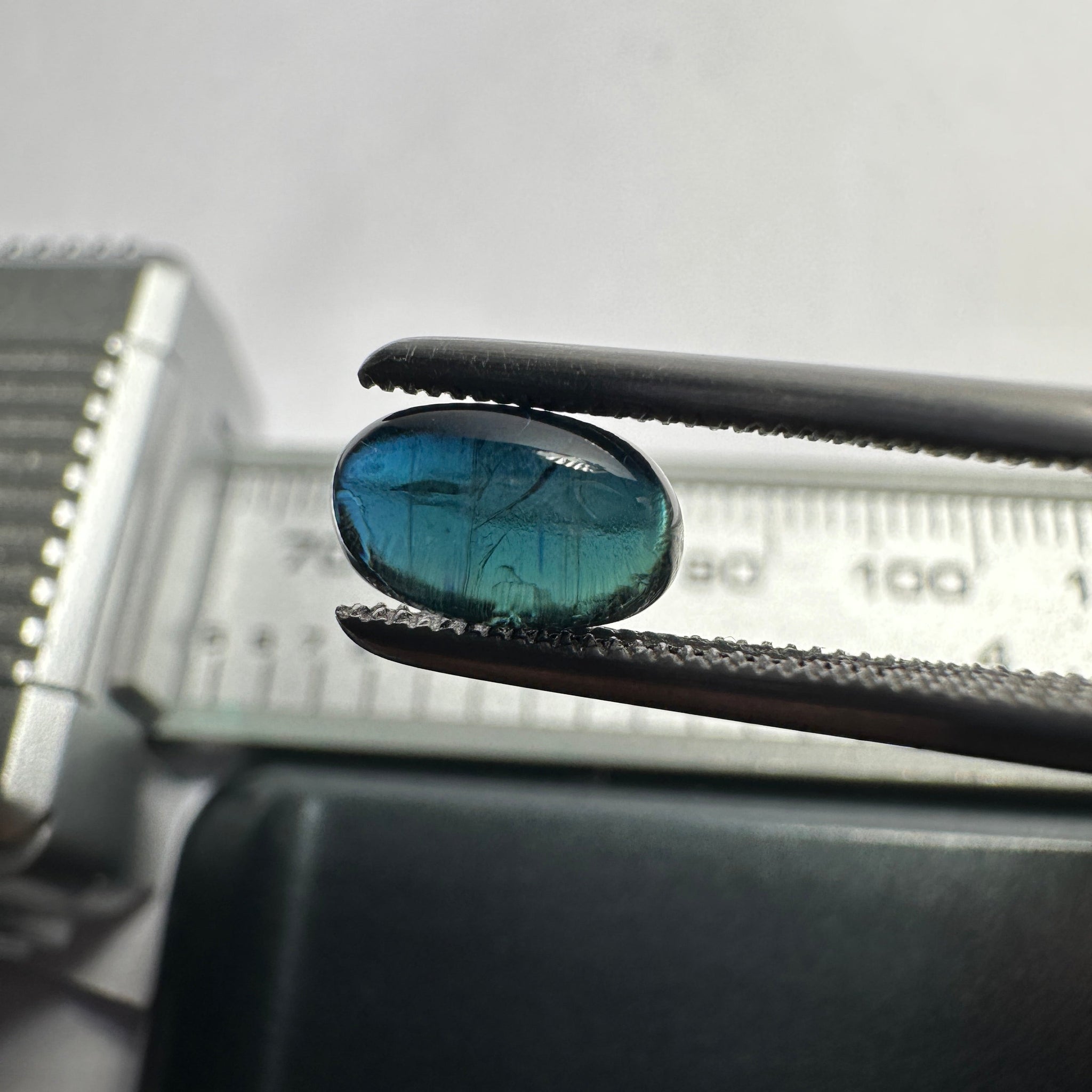 1.80Ct Sapphire Cabochon Kenya. Untreated Unheated. Can Be Used As Is Or Facet It Into A Cut Stone.